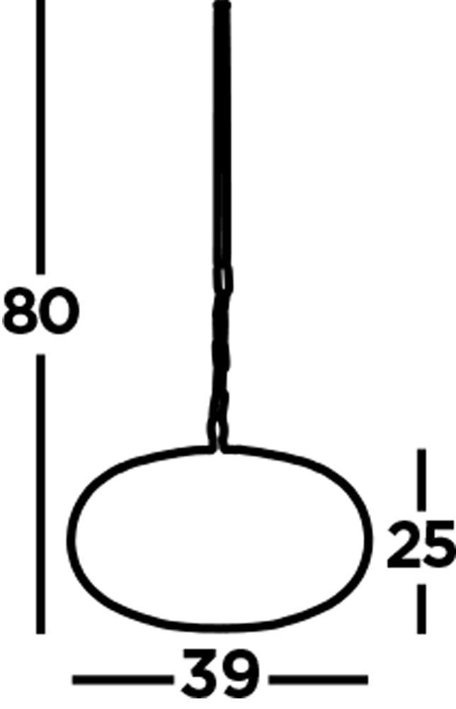 Hängelampe Metall Ø 39 cm Orientalisch in Nickel E27