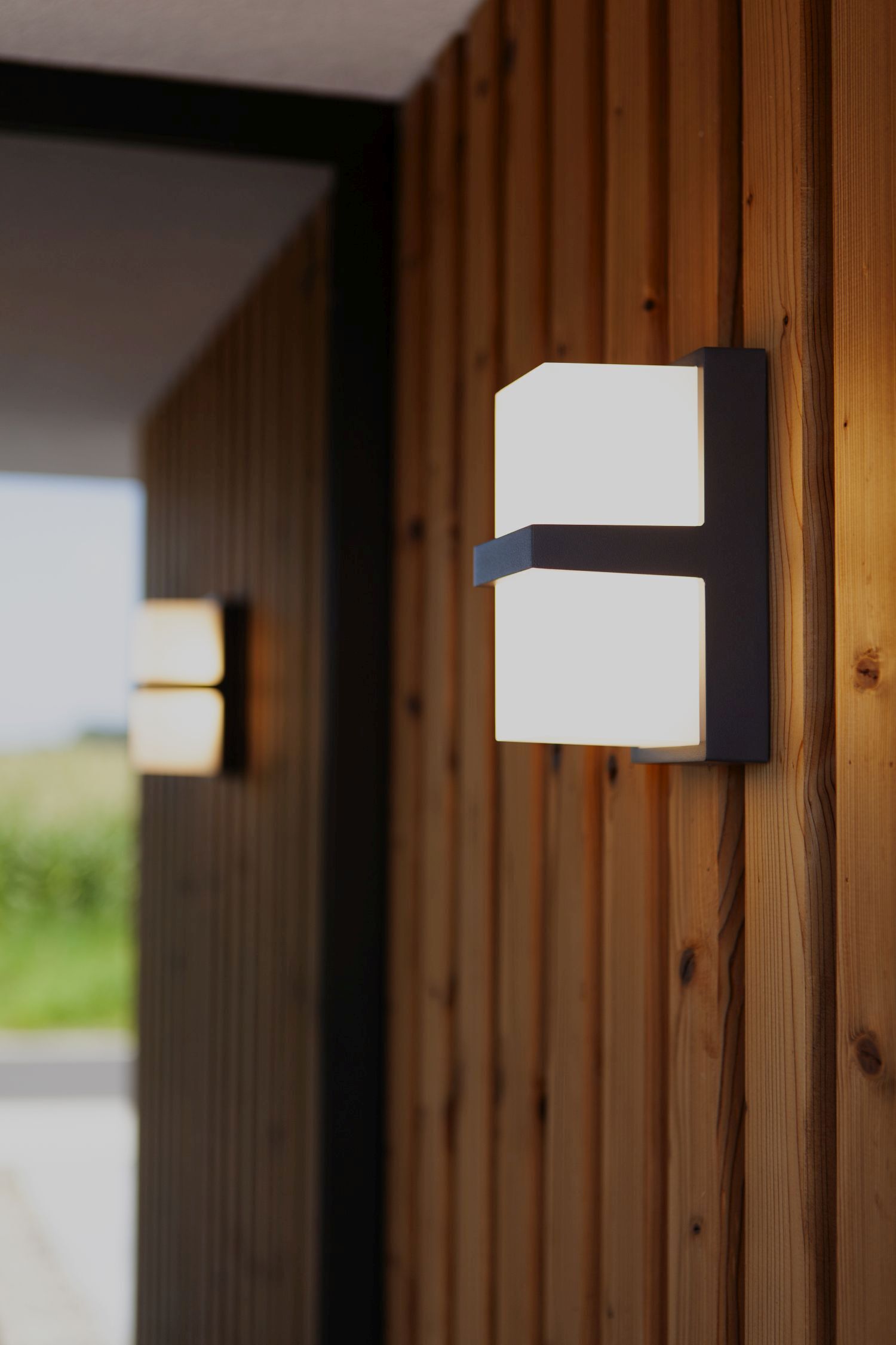 Drinnen, Innenarchitektur, Paneele aus Holz, Postfach, Holz