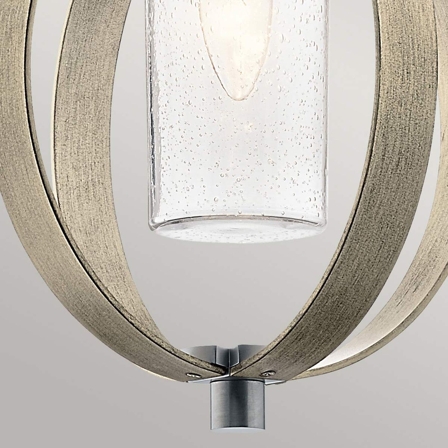 Außenlampe rund B: 30,5 cm H: max. 203,3 cm verstellbar