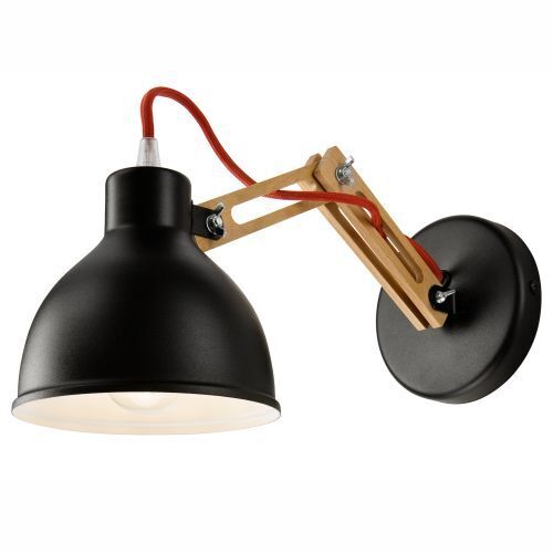 Holz Schwarz Spot Modern vielseitig TIASIA Lampe
