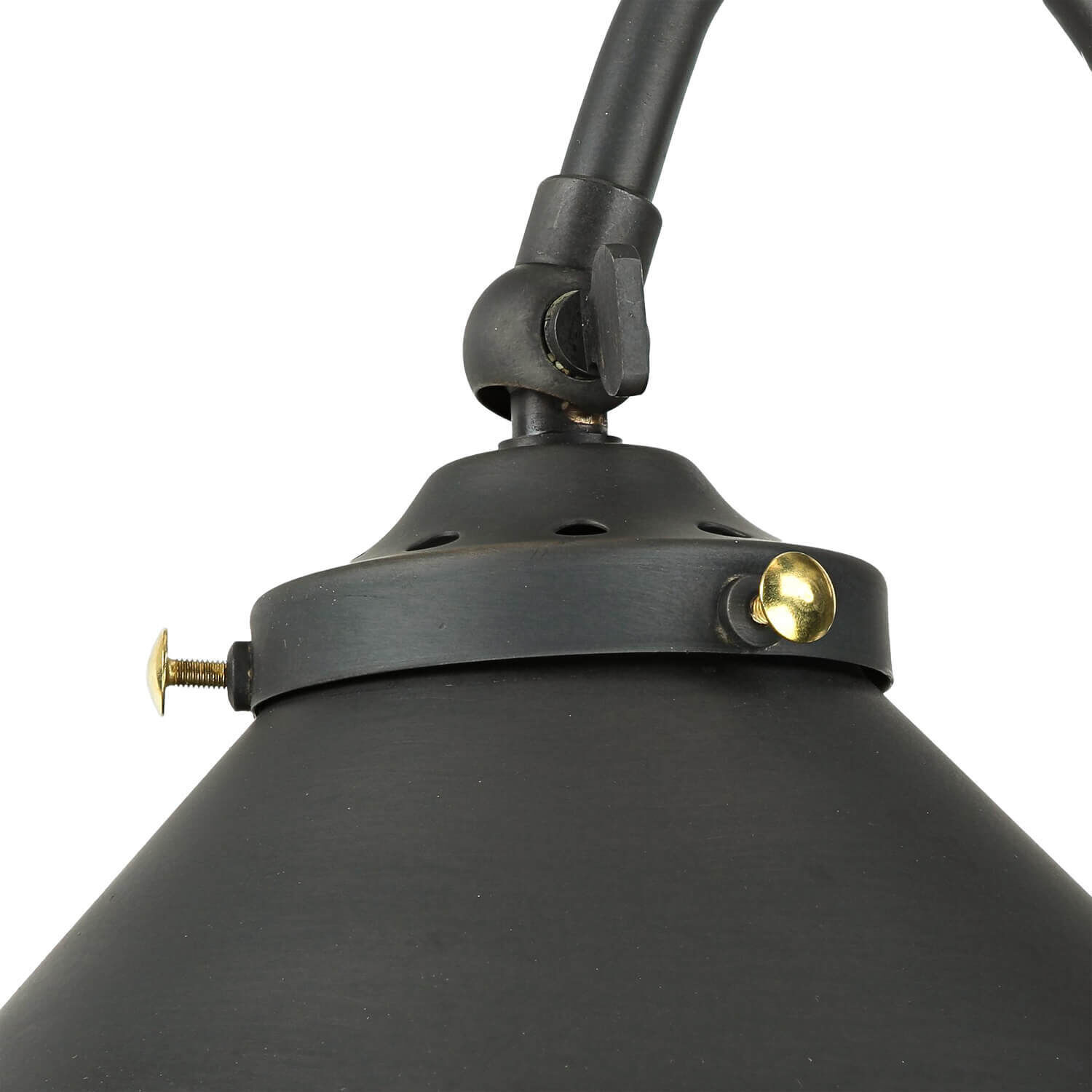 Wandleuchte Bronze Dunkel aus Echt-Messing Beleuchtung, Lampe, Maschine, Schraube
