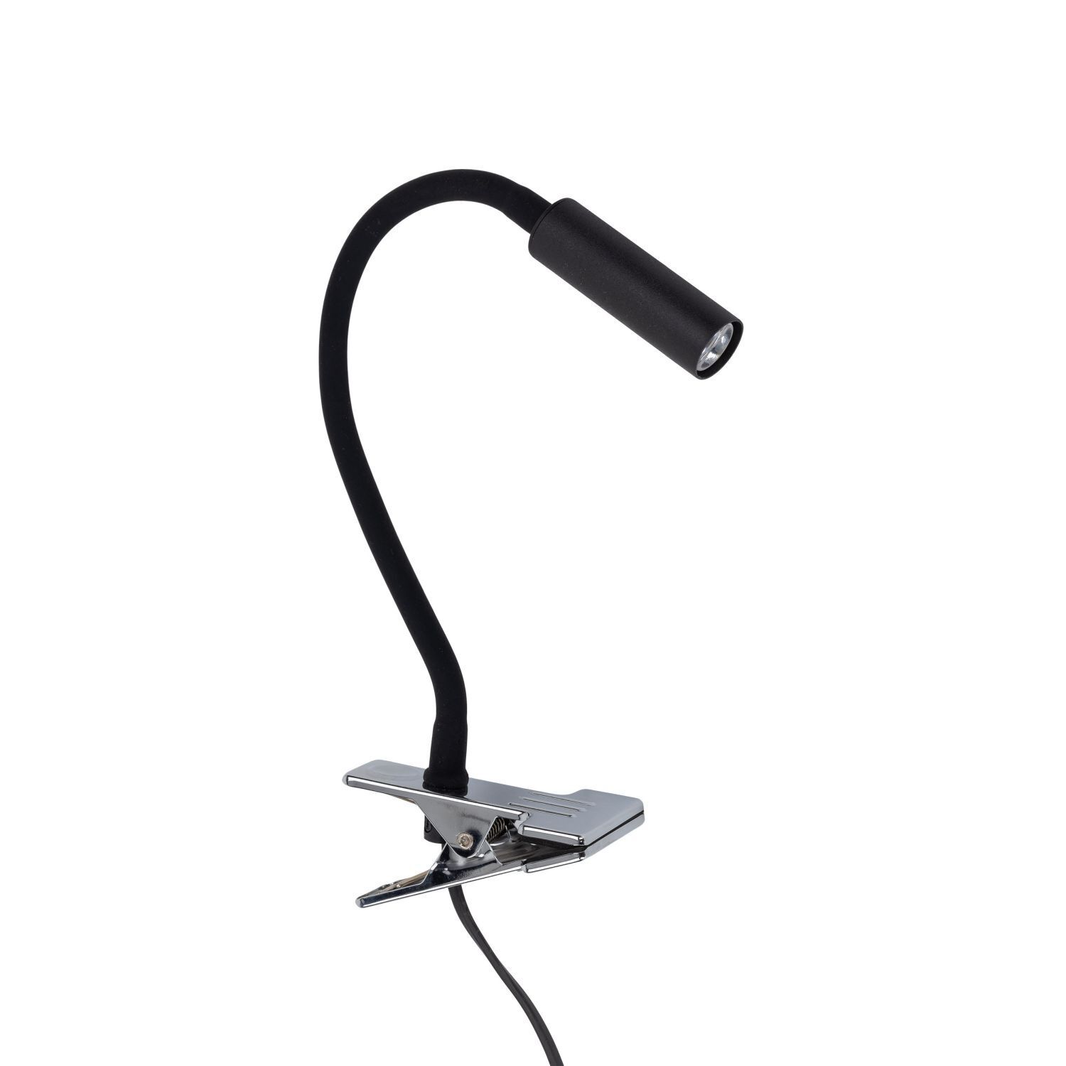 Schreibtischlampe Flexarm Schwarz Chrom G9 40 cm hoch Elektrisches Gerät, Mikrofon, Lampe
