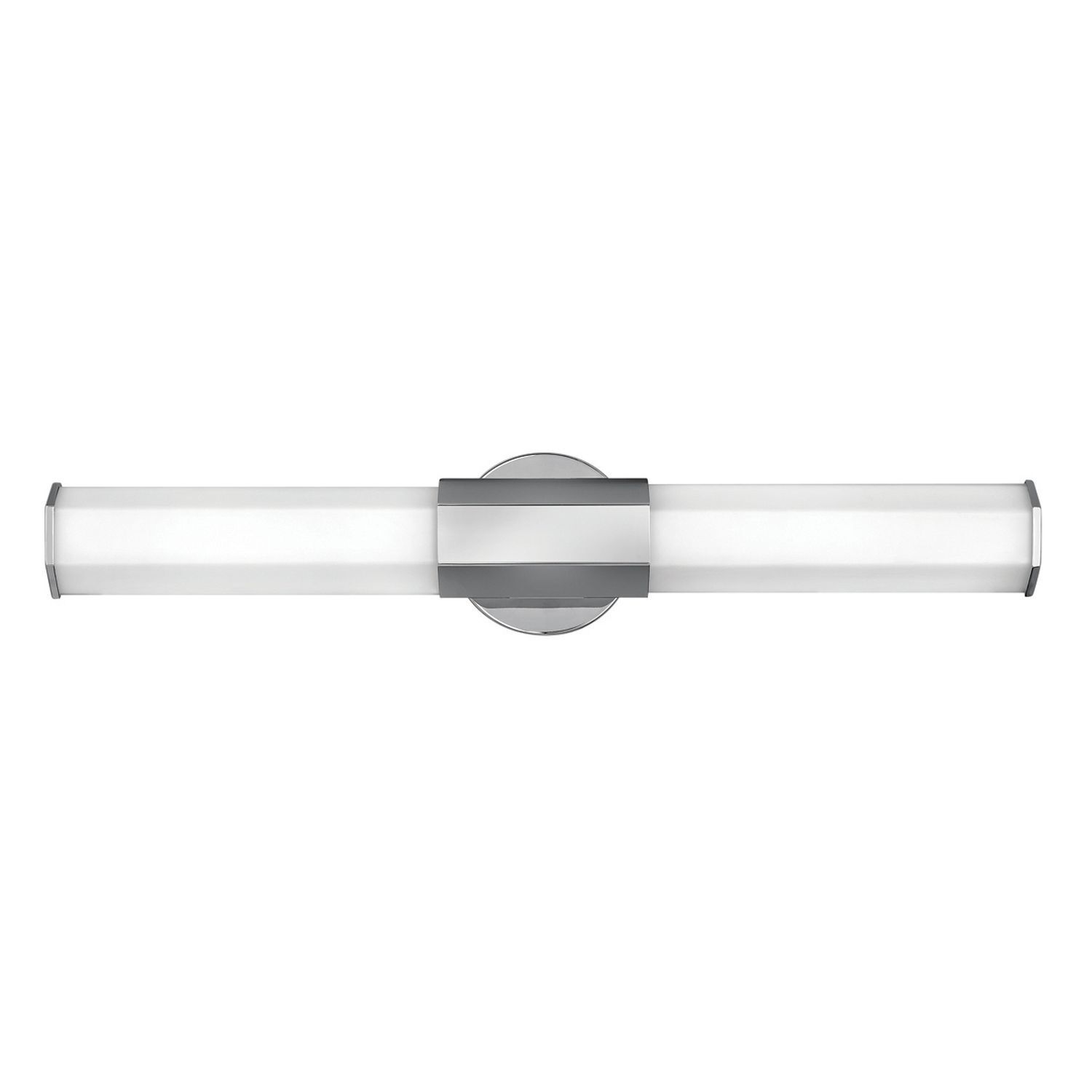 LED Badezimmerleuchte Wand Chrom Weiß IP44 65,9 cm