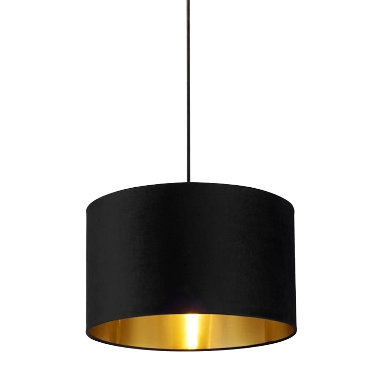 Lampenschirme Hängelampen pendant light, schwarze lampenschirm, goldenes innere, hängende leuchte, moderne einrichtung