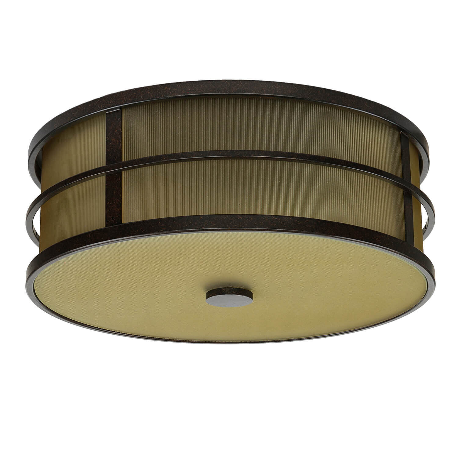 Deckenleuchte SHOJI Creme Ø34cm Vintage Lampe Loft Deckenleuchte, Kronleuchter, Lampe