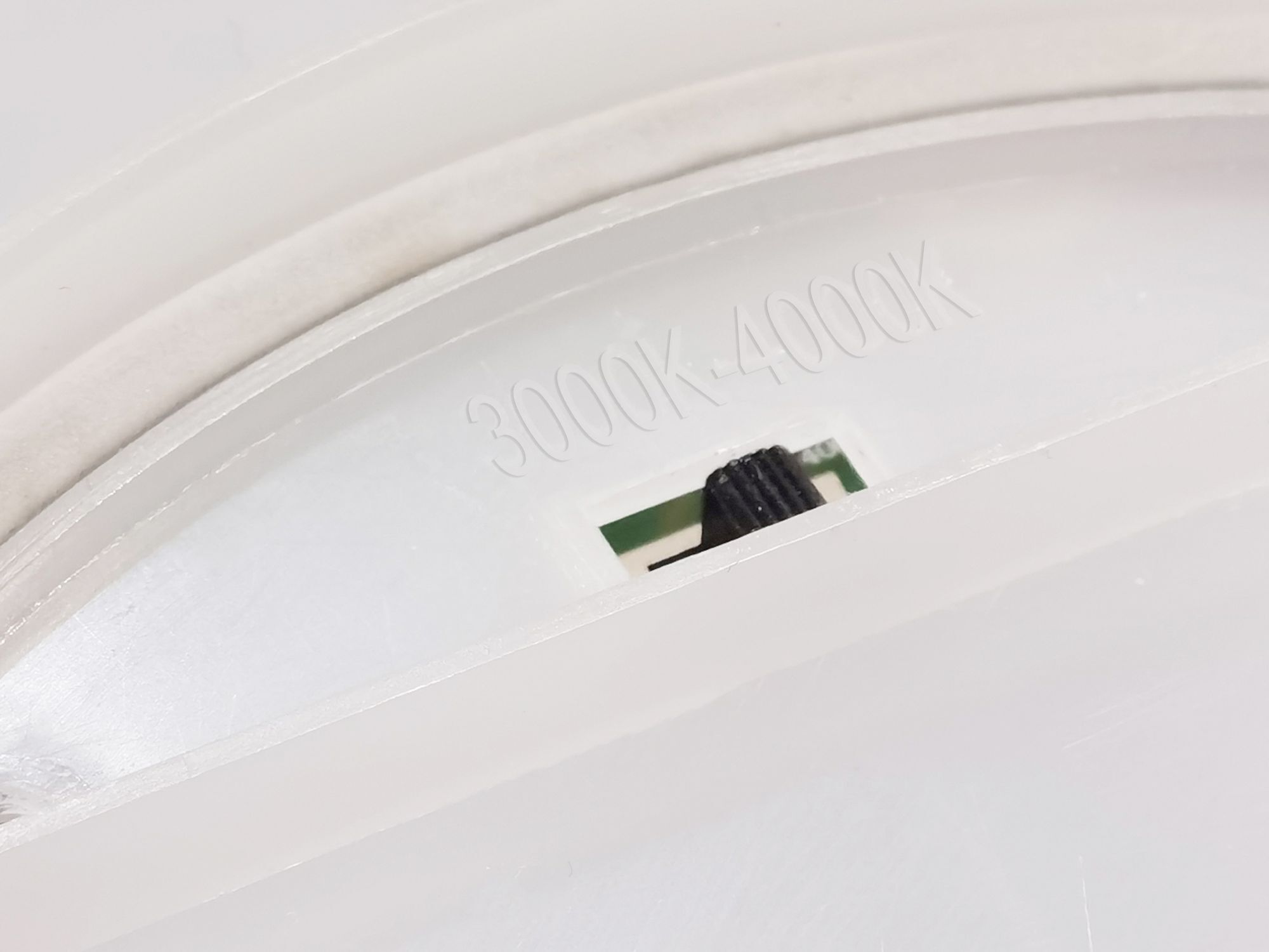LED Außenwandlampe Schwarz IP54 rund Ø30 cm 3000/4000 K Elektronik, Hardware