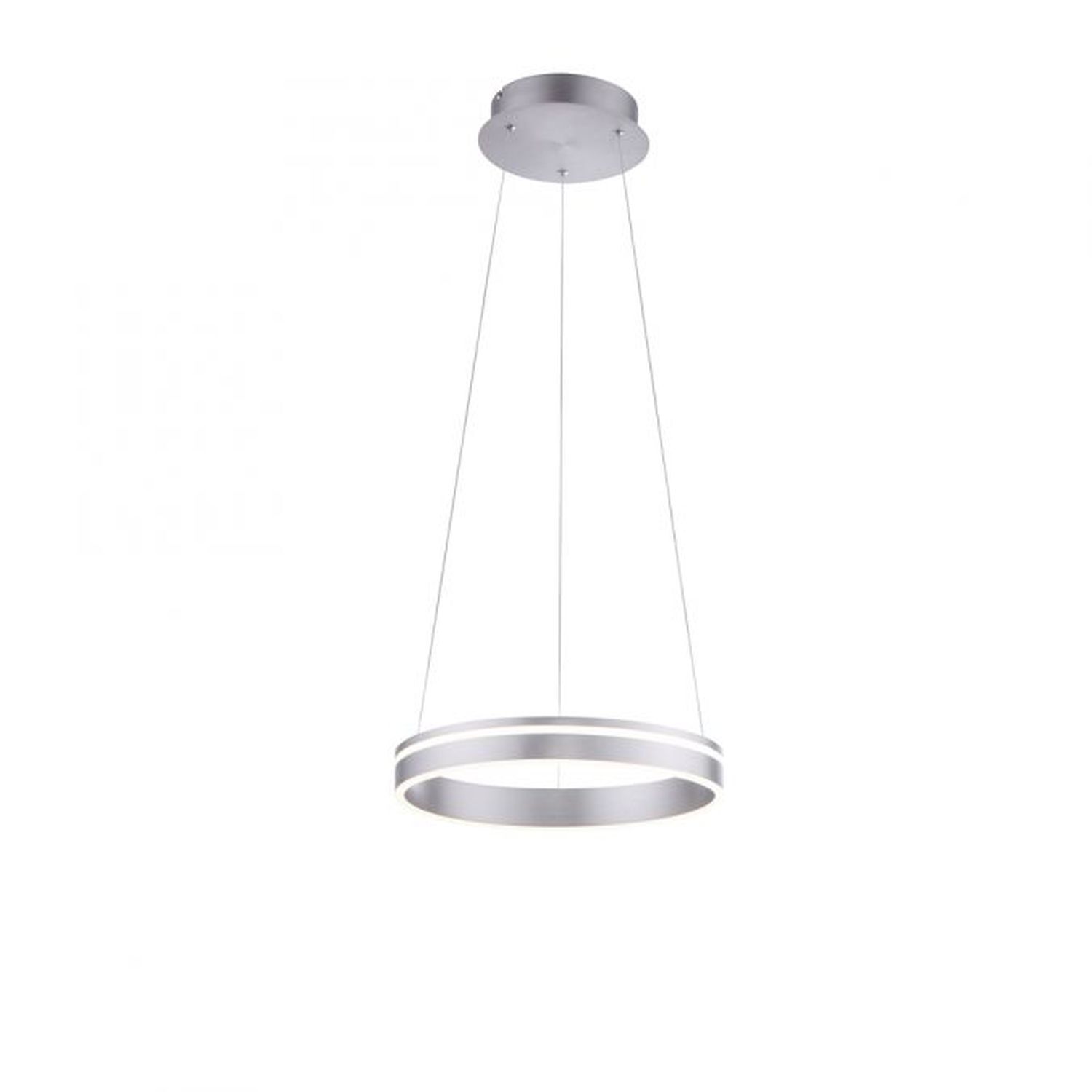 LED Hängelampe Ring Ø40 cm 27 W dimmbar Fernbedienung