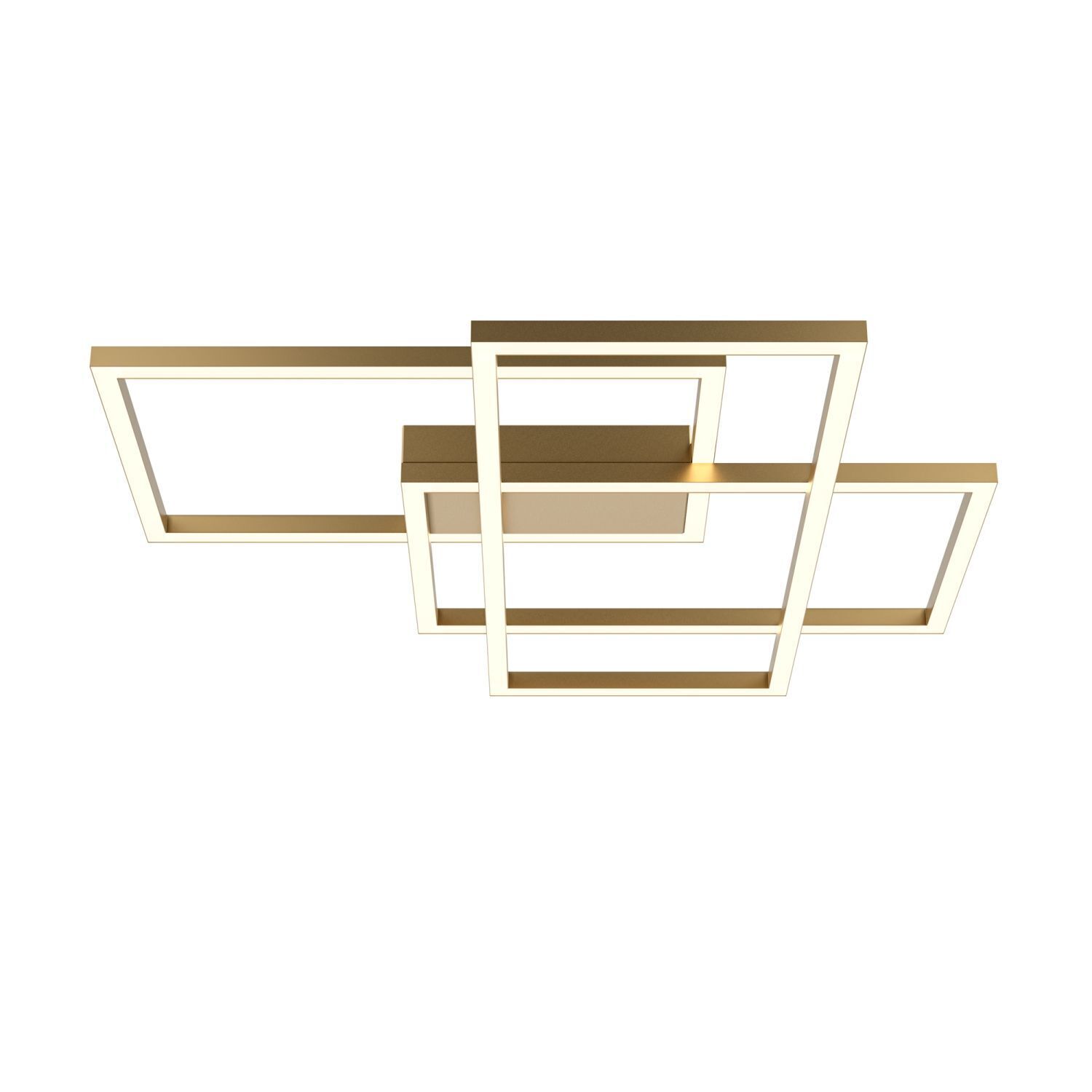 LED Deckenleuchte Metall in Gold 4300 lm Modern TANJA