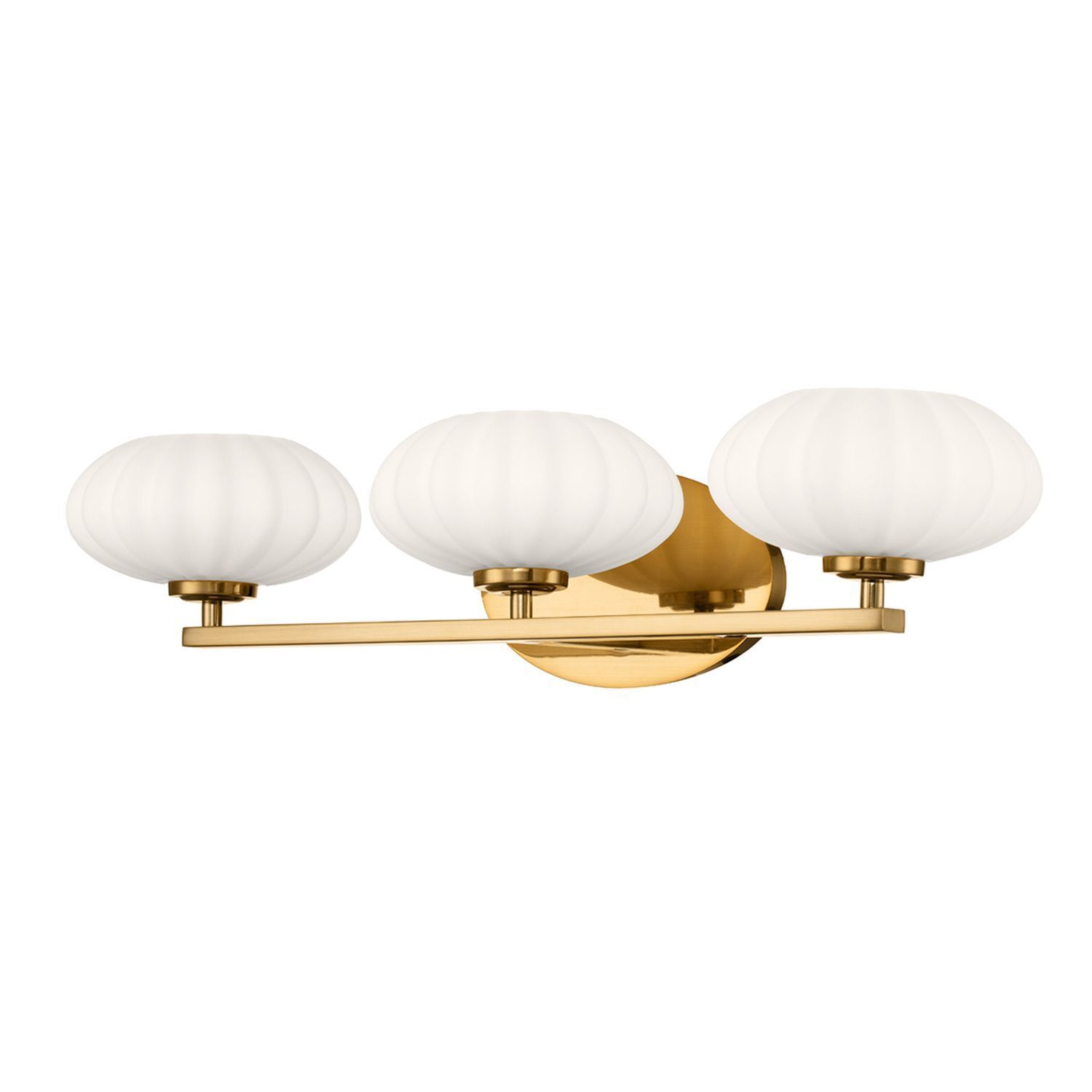 Wandlampe Spiegel 63,5 cm Metall Glas in Cold Weiß LED G9 IP44