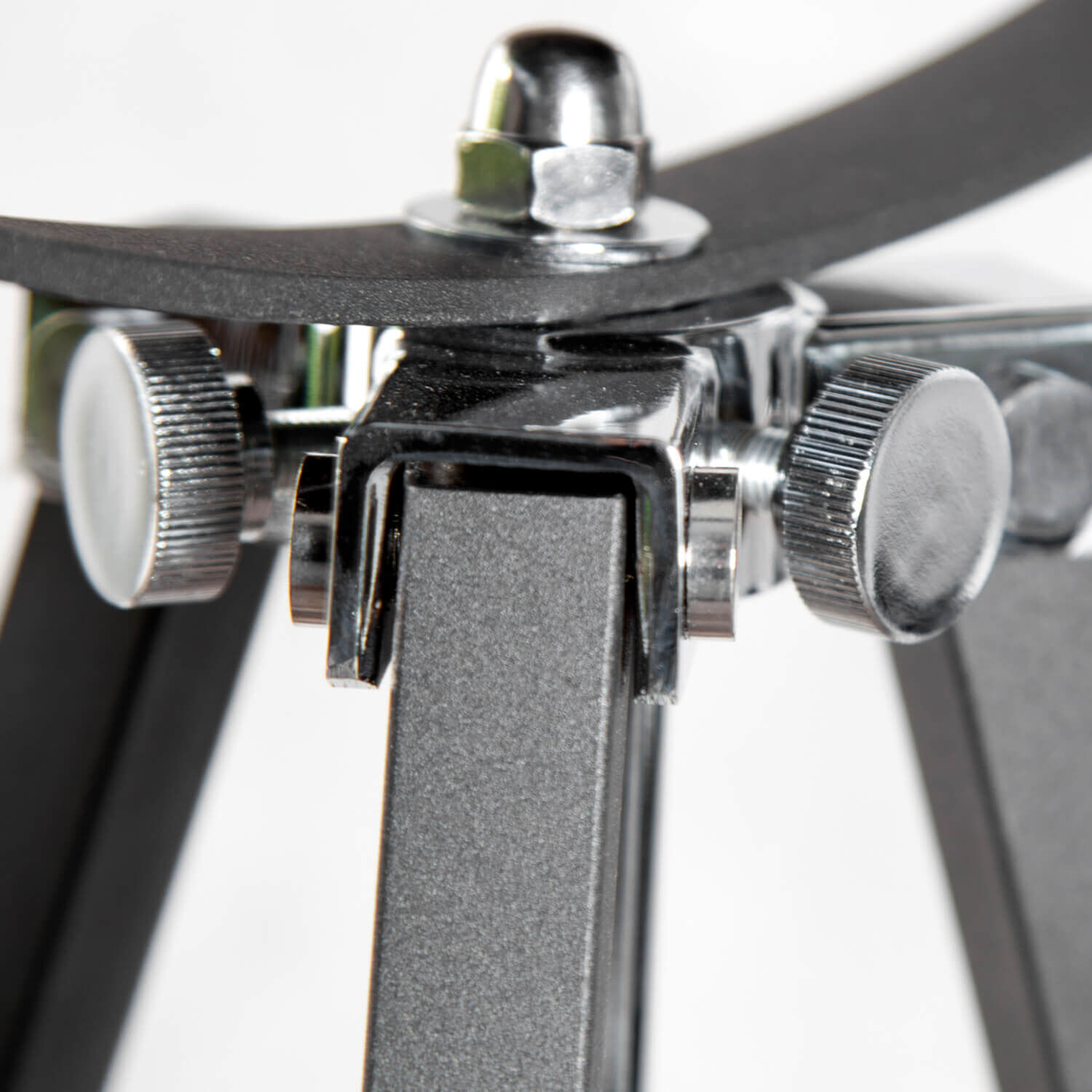 Stehleuchte 160cm Retro Dreibein Schwarz Gold Stativ