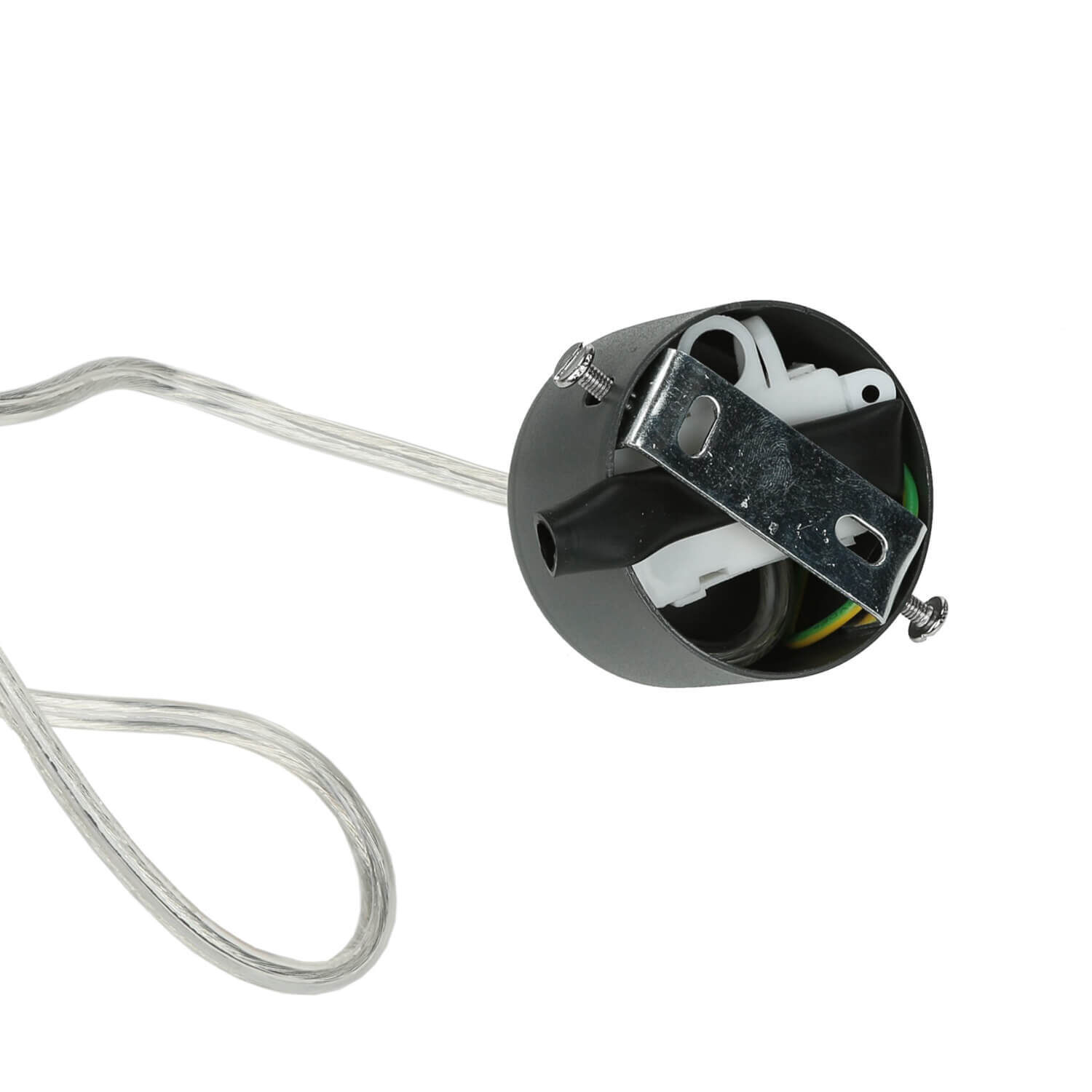 Moderne Pendelleuchte in anthrazit 24/120 cm Moderne Pendelleuchte in anthrazit 24/120 cm