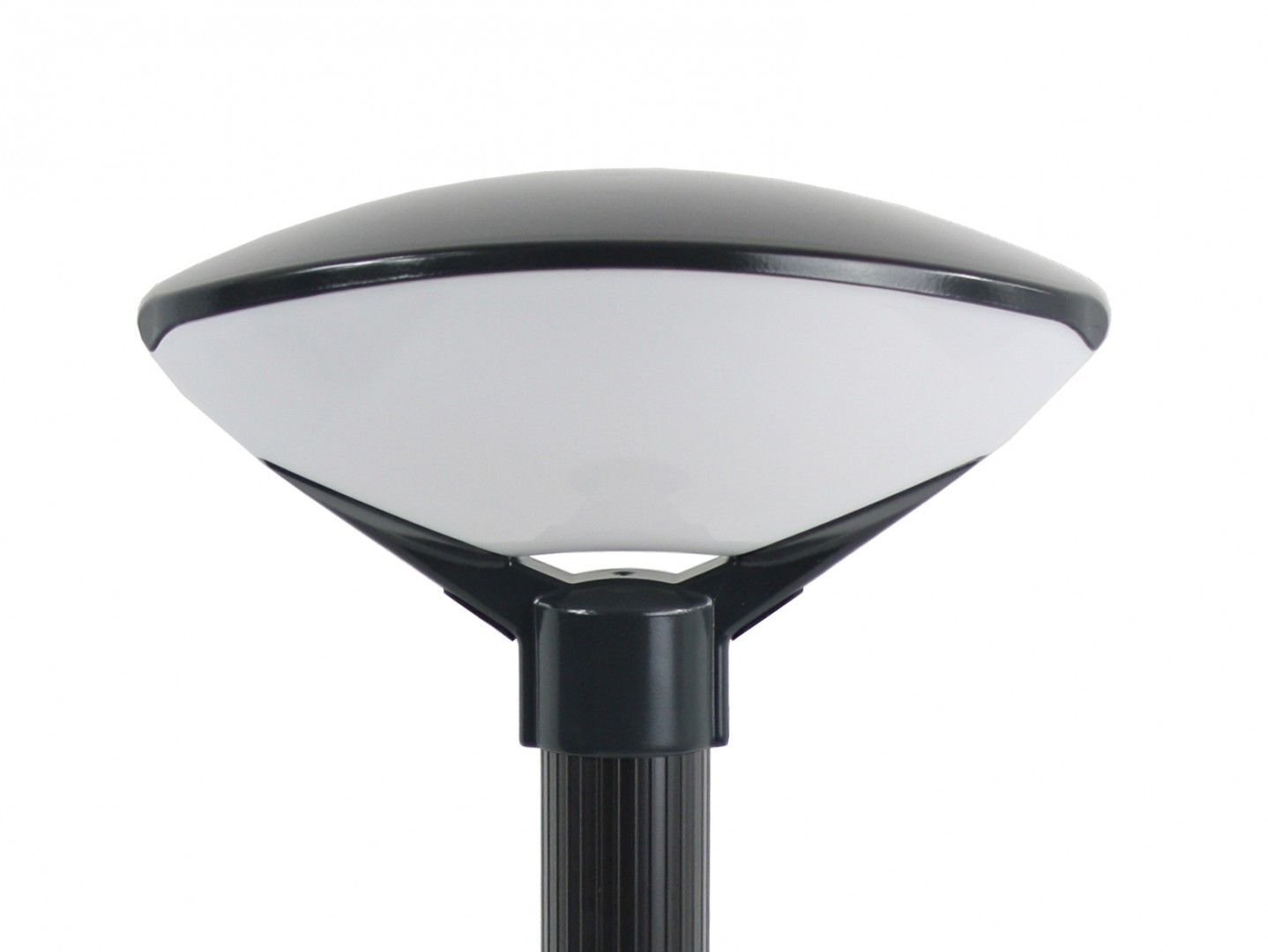 Moderne Wegeleuchte außen IP54 169cm E27 Schwarz