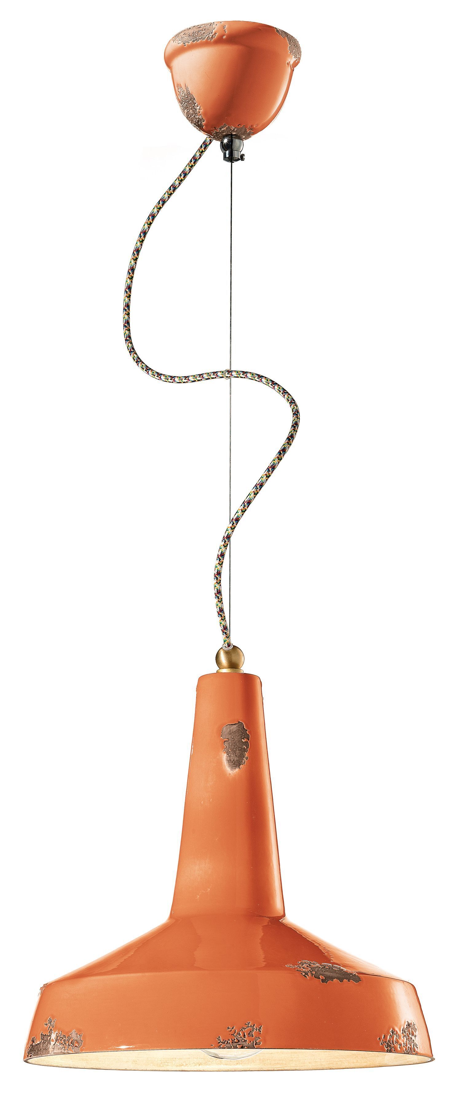 Hängeleuchte Keramik E27 rund Ø 35 cm H: max. 133 cm