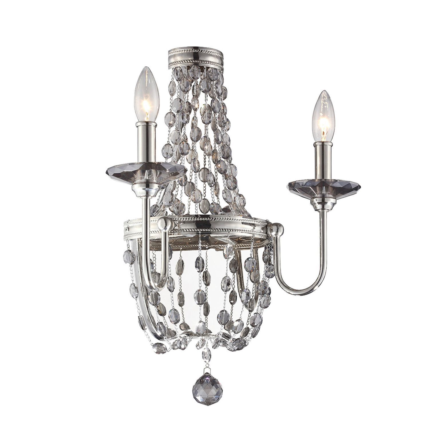Wandlampe Kristall Metall Klassisch CASTELO