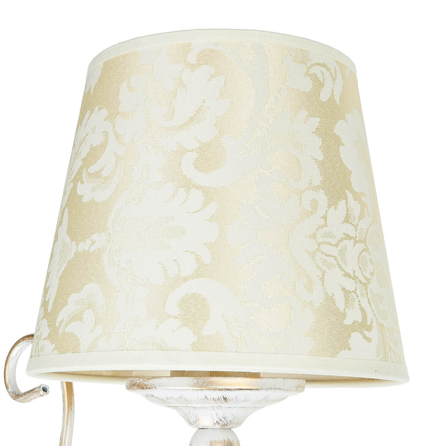 Shabby Wandlampe Barock Motiv Wandleuchte GANARA Lampe, Lampenschirm