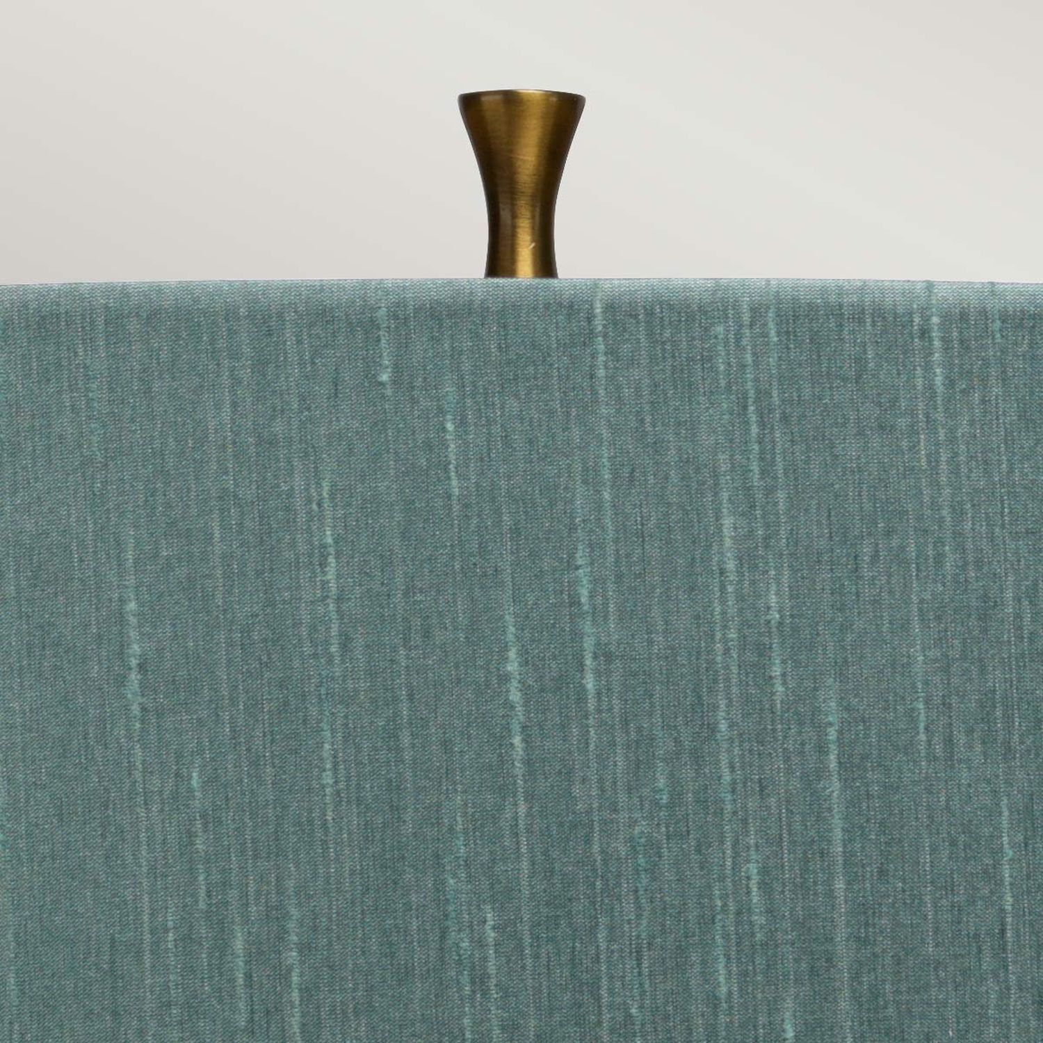 teal, Stoff, Lampenkopf, Leinenoptik, Kantenbereich