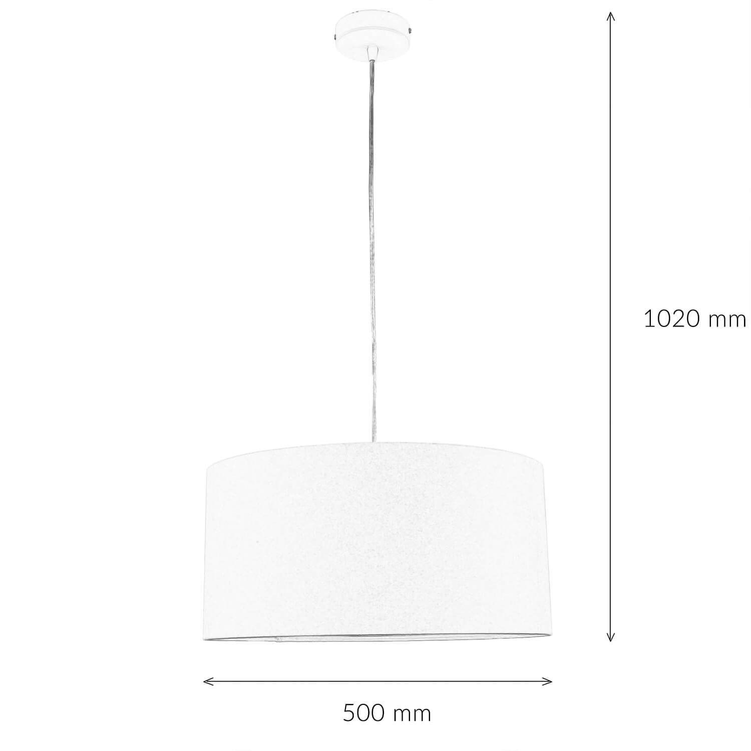 Hängelampe Esstischleuchte Beige Gold Wohnzimmer Lampe