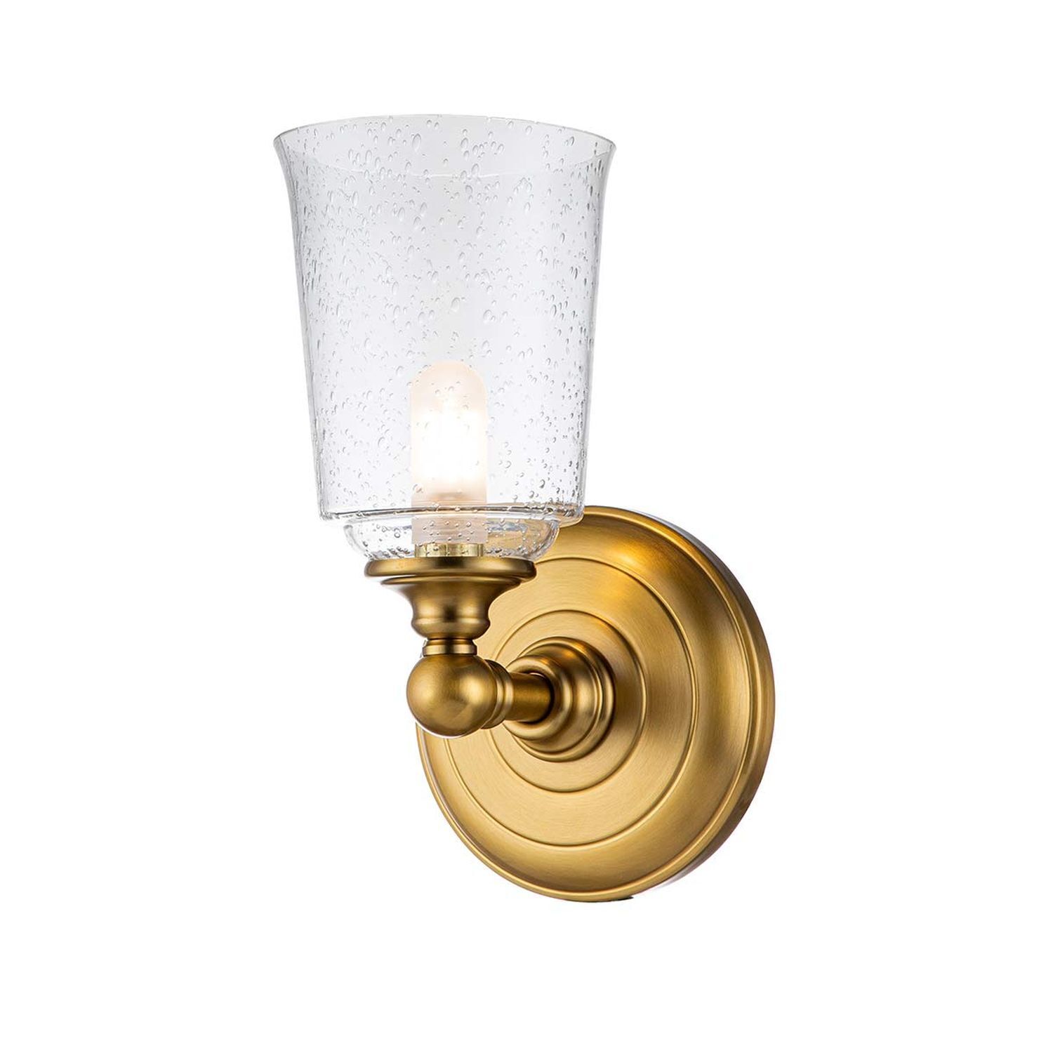 Badlampe Wand LED G9 IP44 warmweiß 3000 K Glas Metall