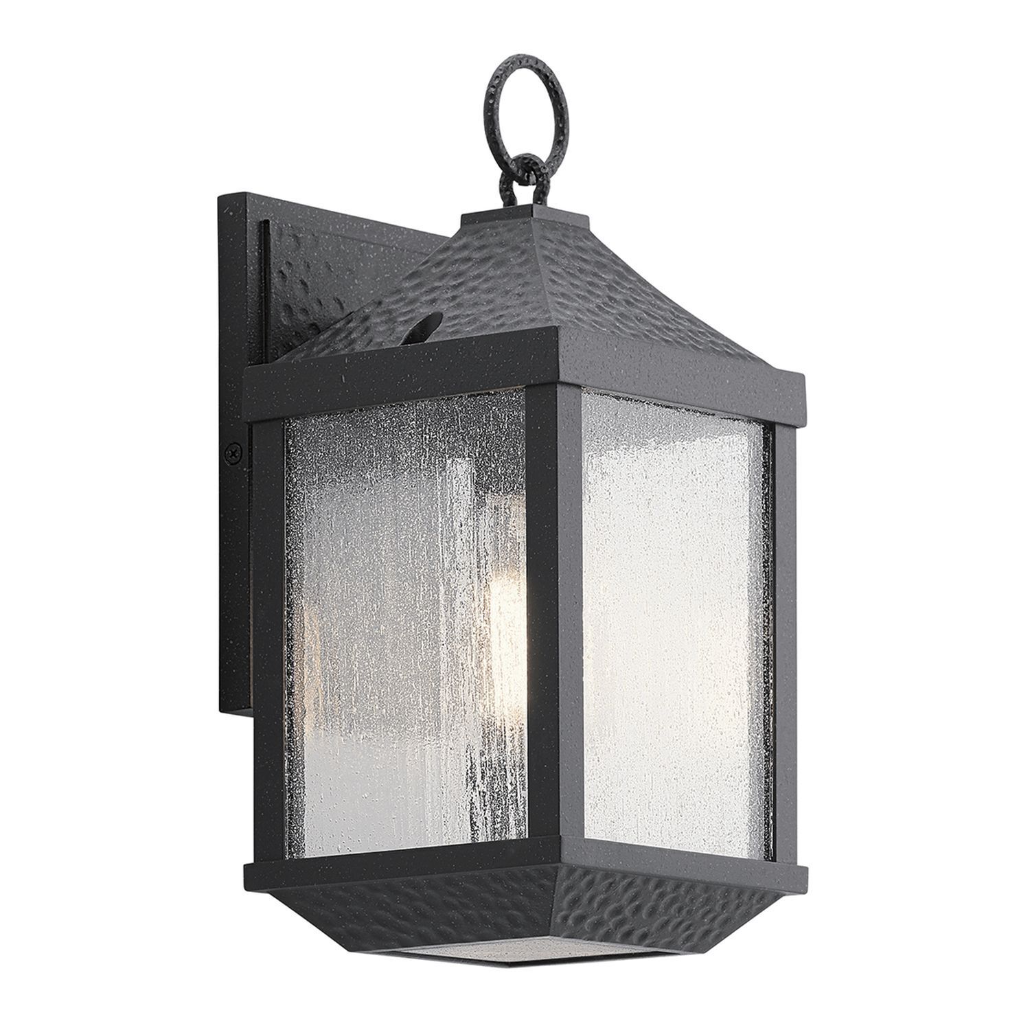 Außen Wandlampe Schwarz Aluminium IP44 Rustikal