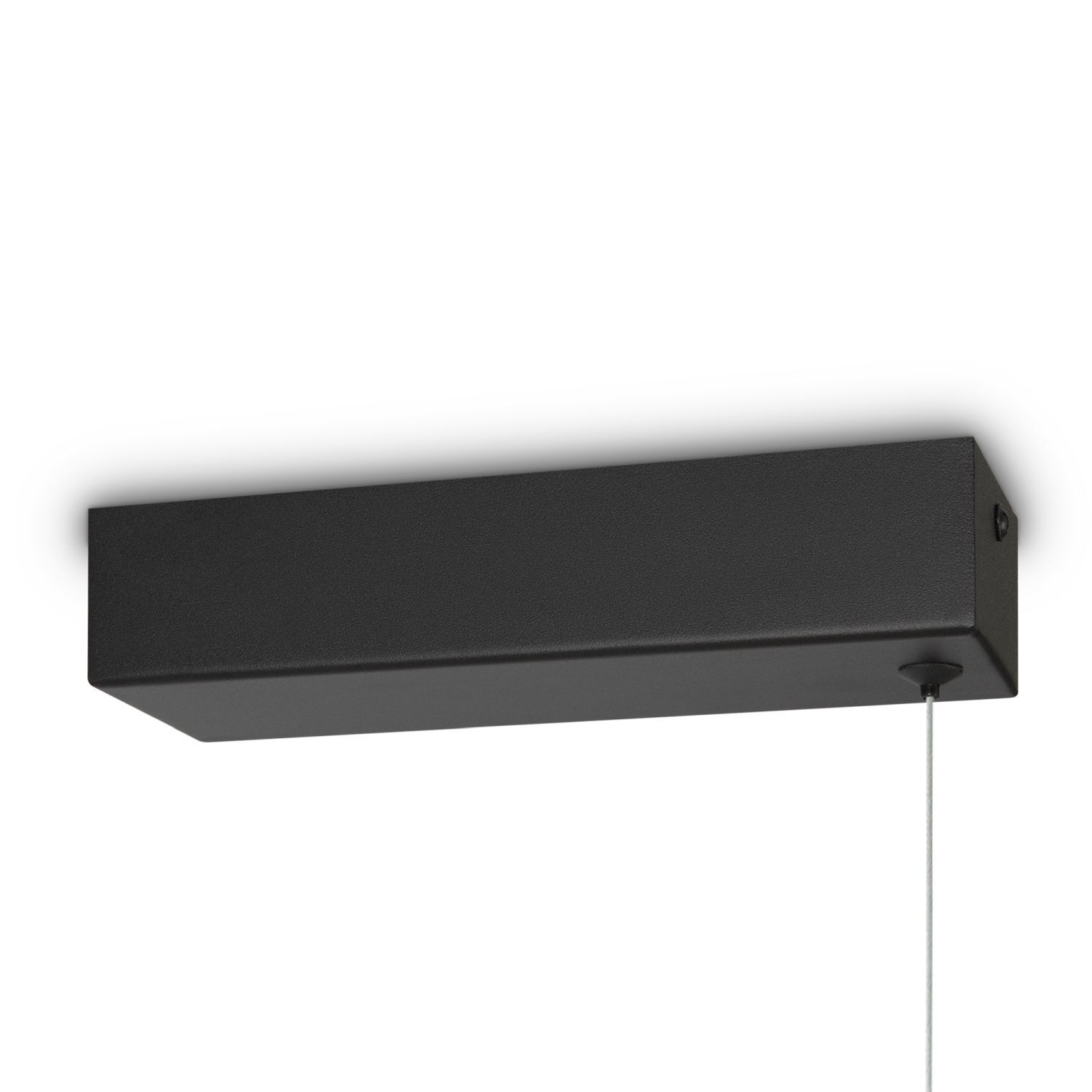 LED Pendelleuchte Aluminium H: max. 305,5 cm Schwarz