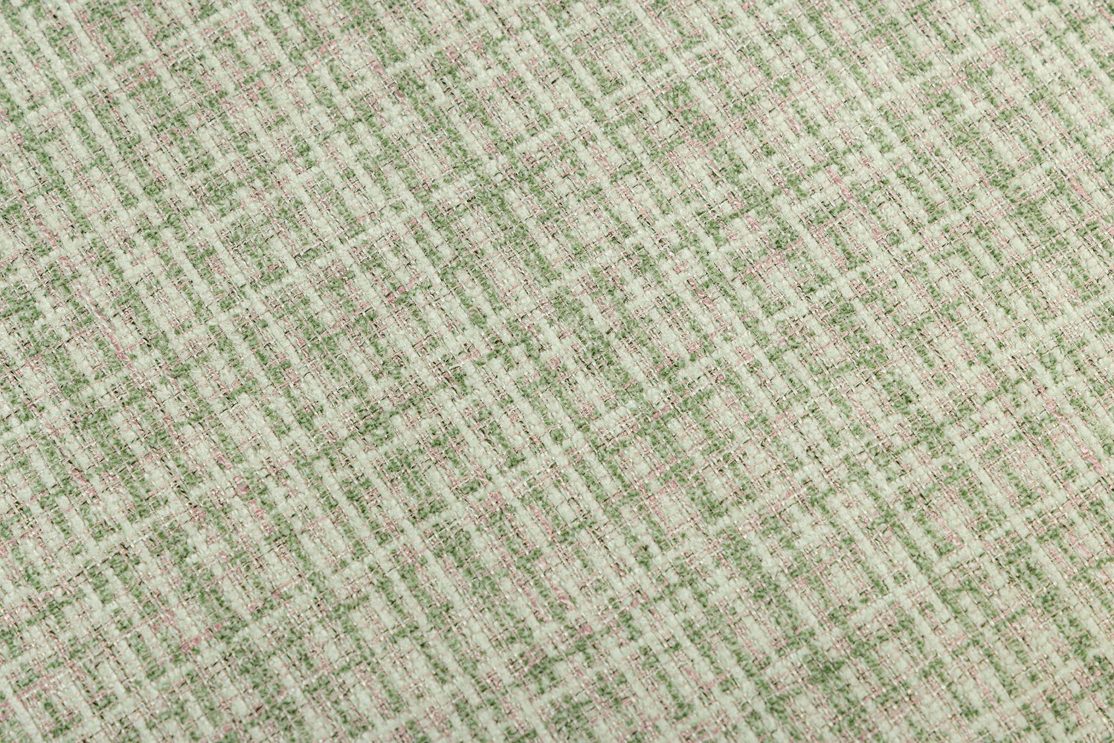 Esszimmerstuhl Bouclé in Grün Rosa kariert ohne Armlehne Dekoration für Zuhause, Leinen, Textur, Gewebt