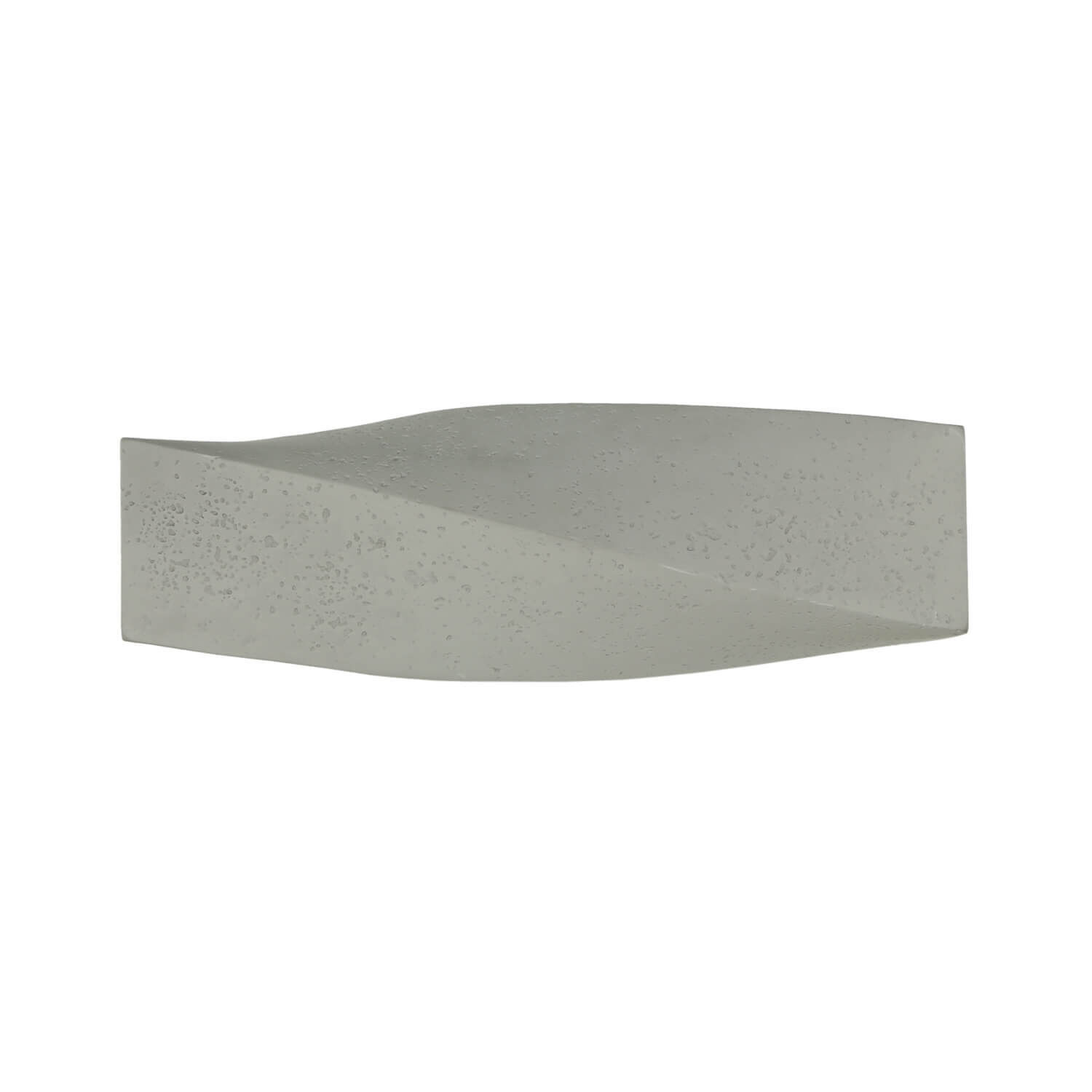 Beton Wandlampe SHANEY länglich B:45cm 2x E27 Modern Keil, Ruder