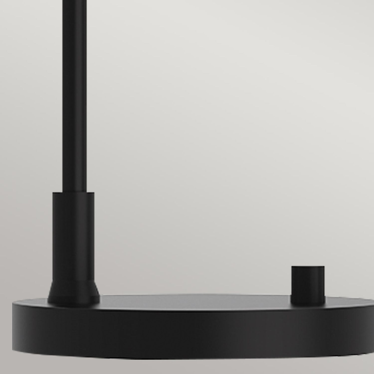 Schreibtischlampe Metall 51 cm hoch Schwarz verstellbar Elektronik, Hardware