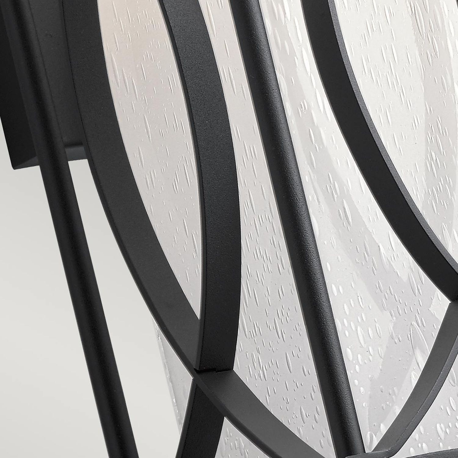 Glasfläche, Metallrahmen, Beleuchtungsbezug, Rahmen, Wasserdropfen-Design