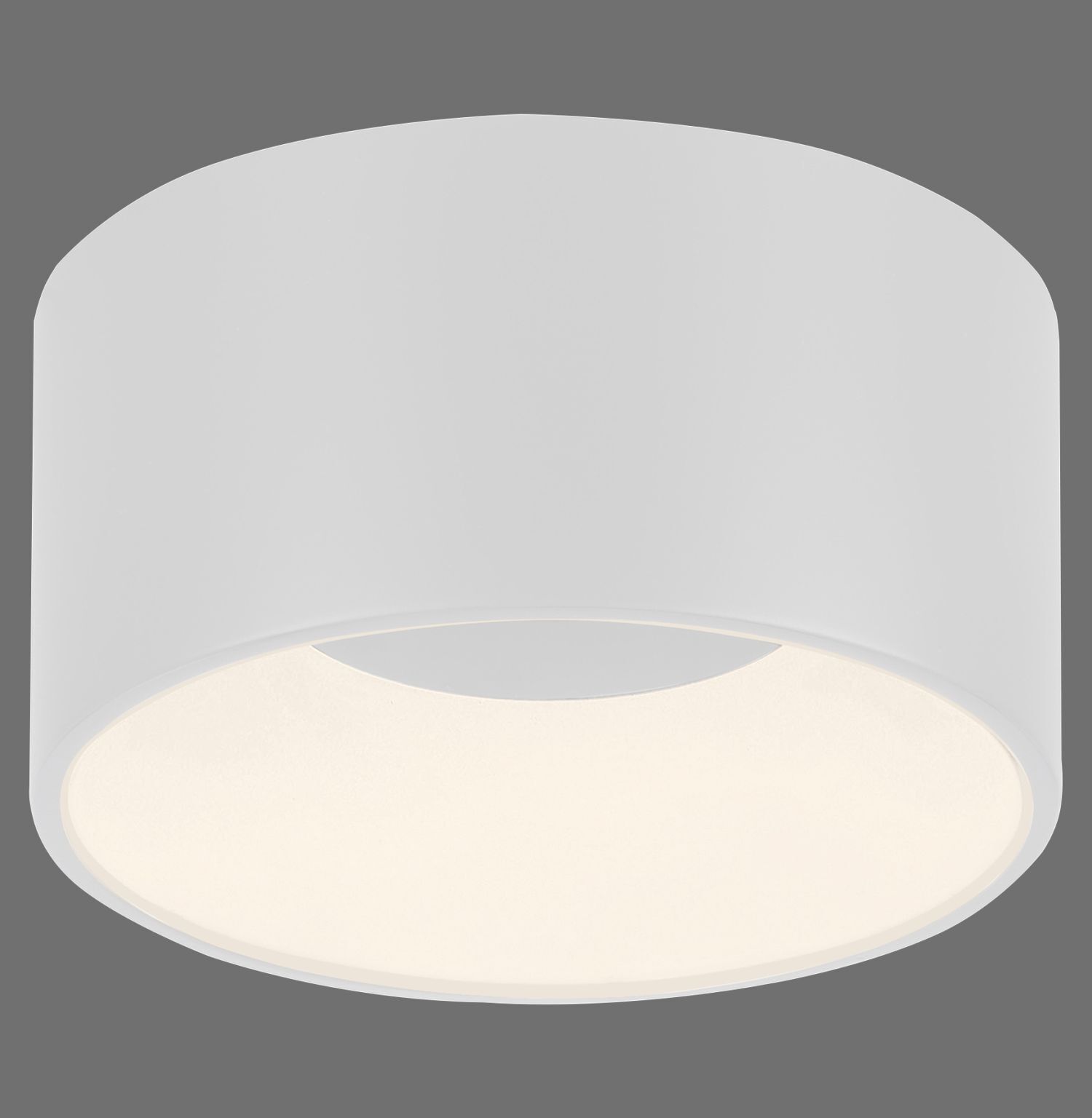 Runde LED Deckenlampe Weiß Ø16 cm 13 W 1500 lm dimmbar