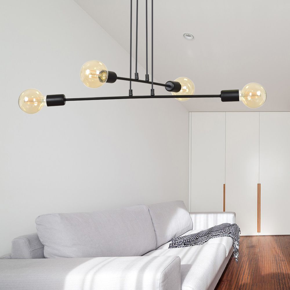 Lampe, Kronleuchter, Couch, Mobiliar