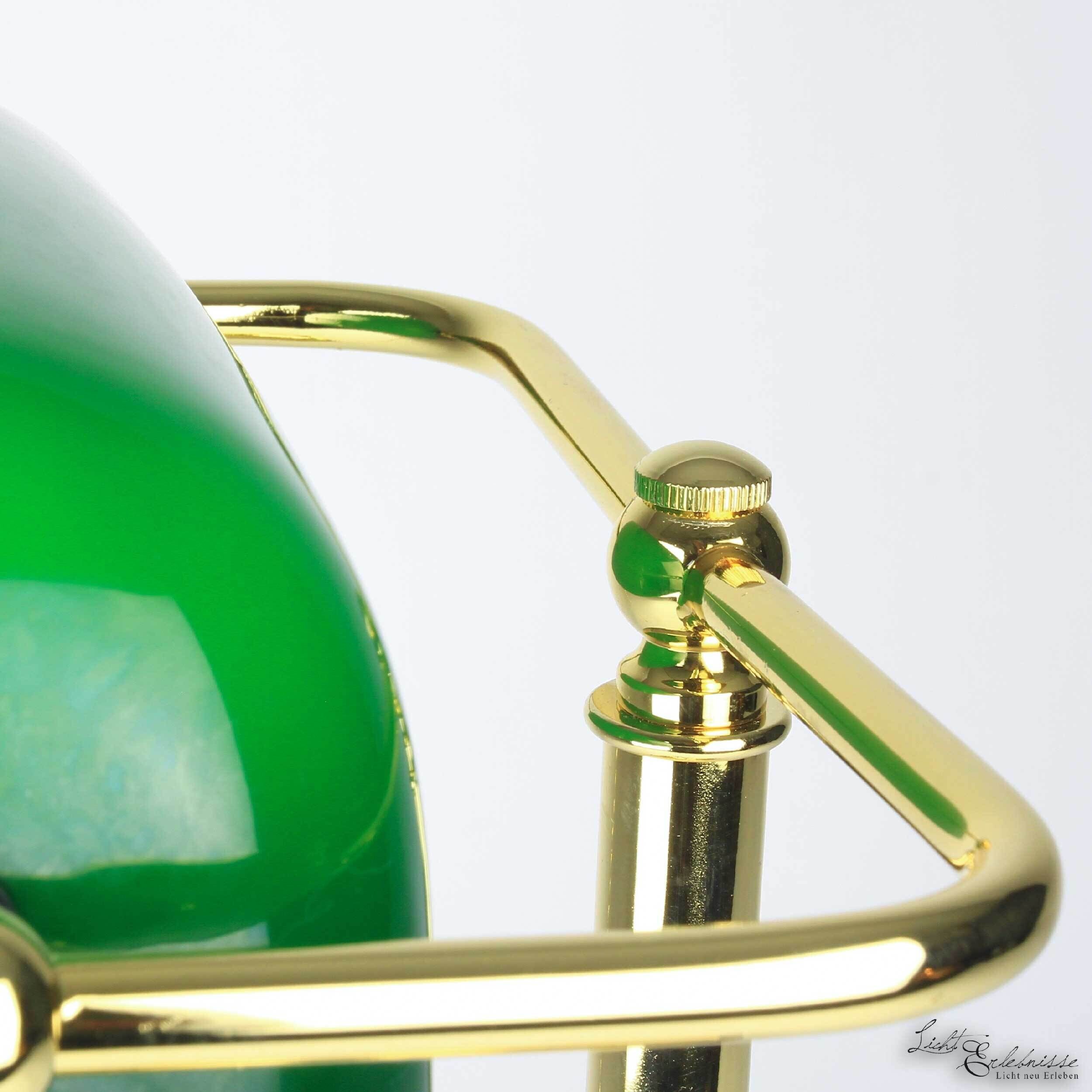 Designer Bankerleuchte mit 24K vergoldet Handlauf, Zubehör, Edelstein, Schmuck, Rauchrohr