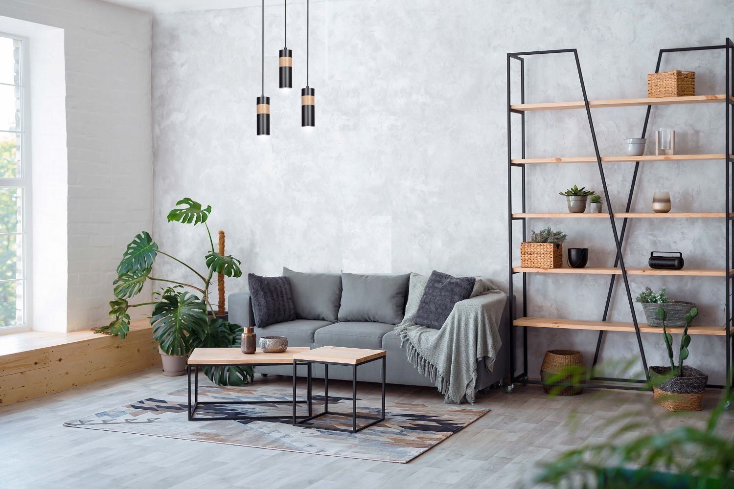 Innenarchitektur, Inneneinrichtung, Mobiliar, Pflanze, Lampe