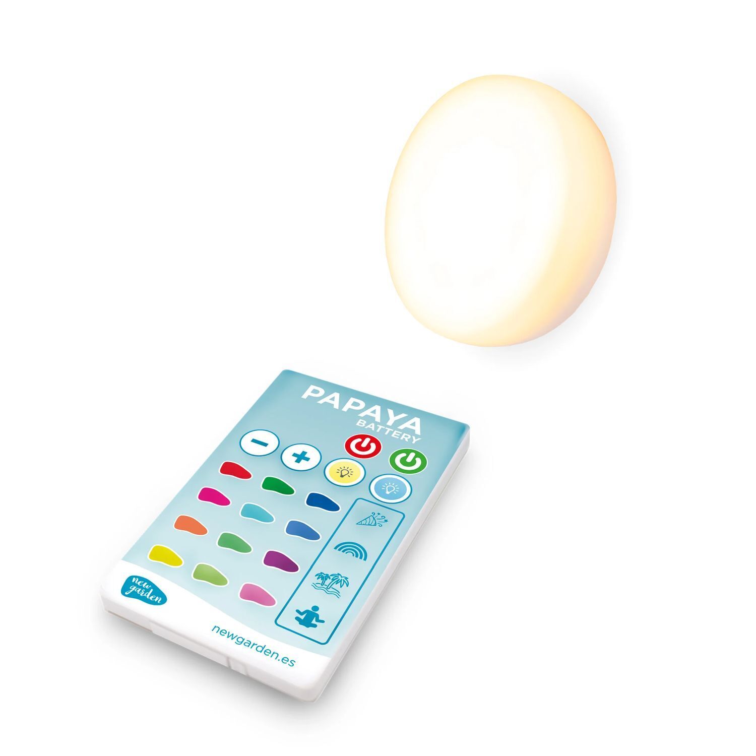 LED Poolleuchte ohne Bohren Farbwechsel dimmbar IP68 Ø 12 cm