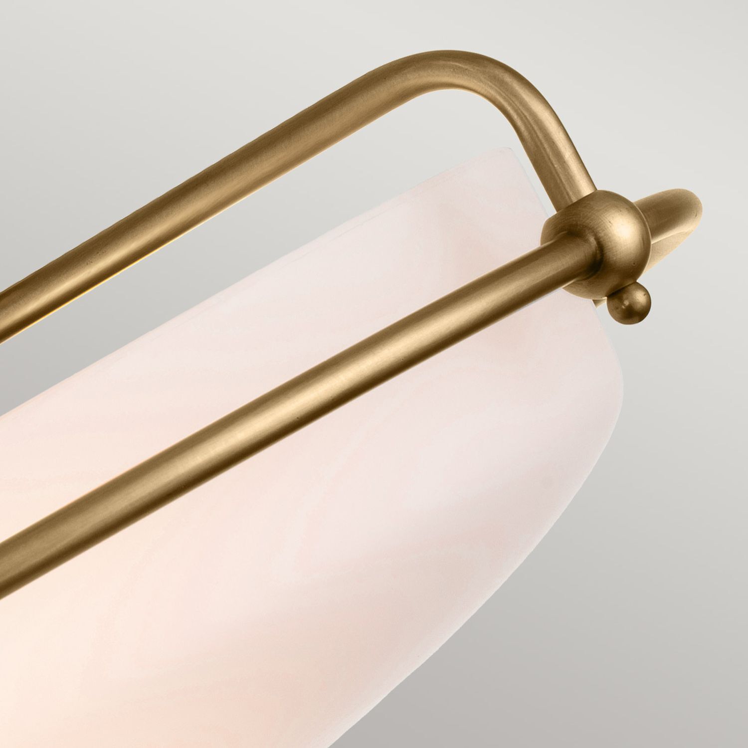 lampenschirm, messing, braun, metall, gekrümter-griff