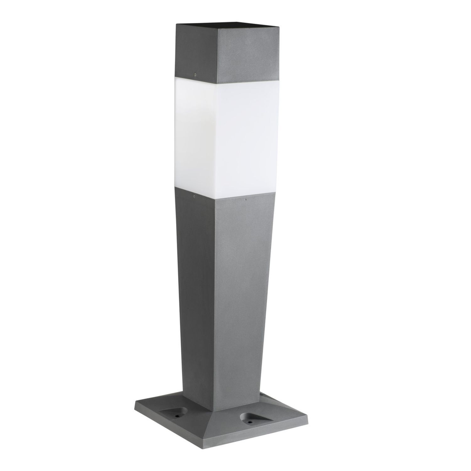 Wegeleuchte Garten 77 cm Grau Weiß IP44 blendarm