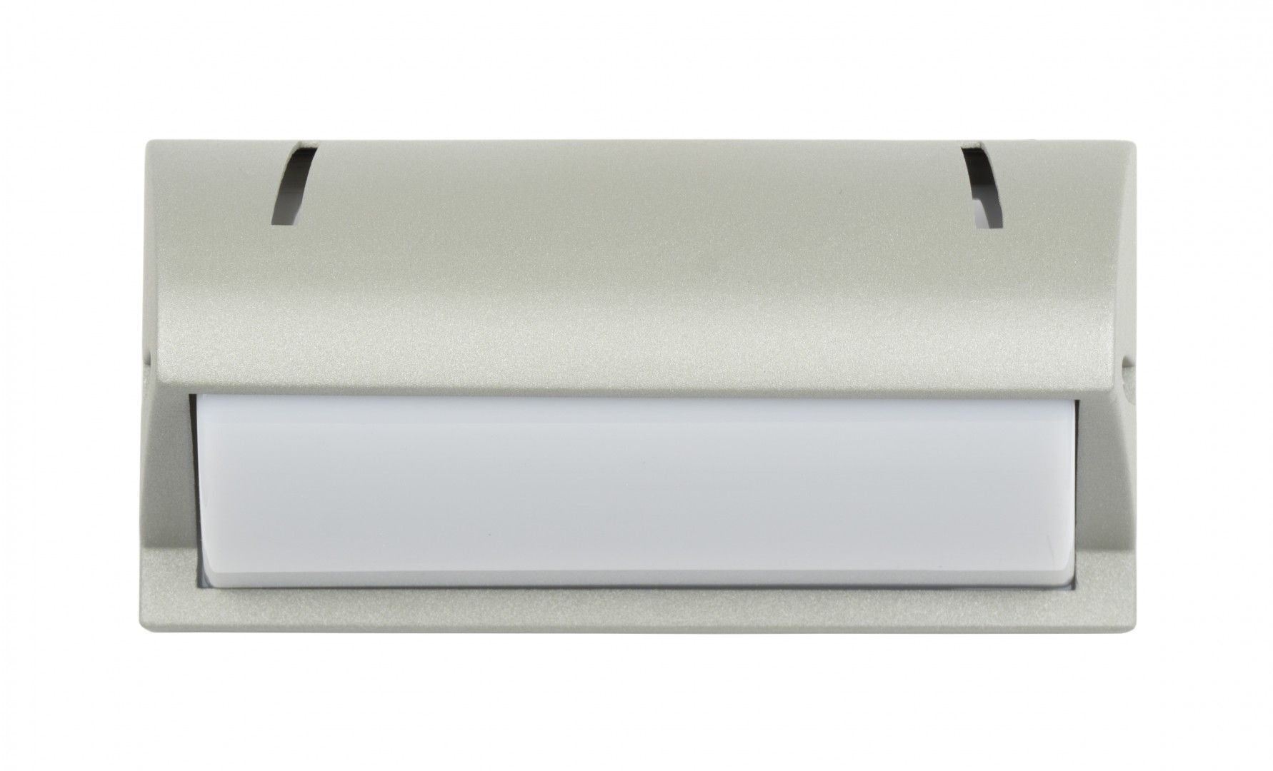 Moderne Außenwandleuchte IP54 B:25cm in Silber E27