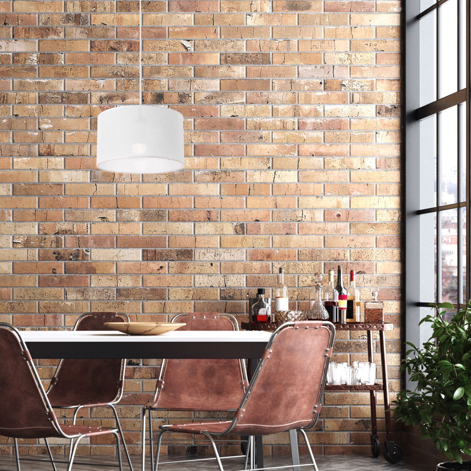 Hängelampe Weiß Stoff Ø 35 cm verstellbar wohnlich Modern E27
