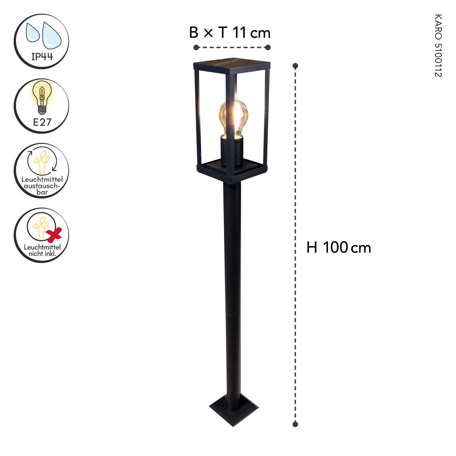 Lampe, Laternenpfahl