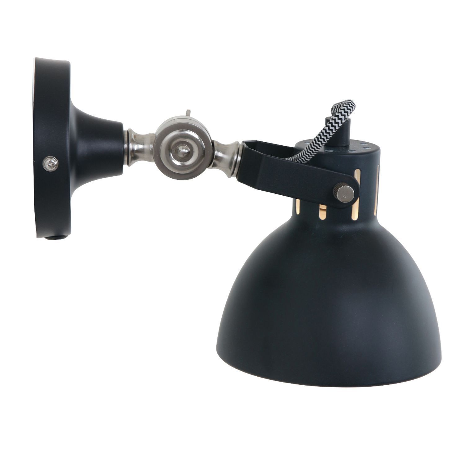 Beweglicher Wandspot Metall B:14 cm E14 zielgerichtet