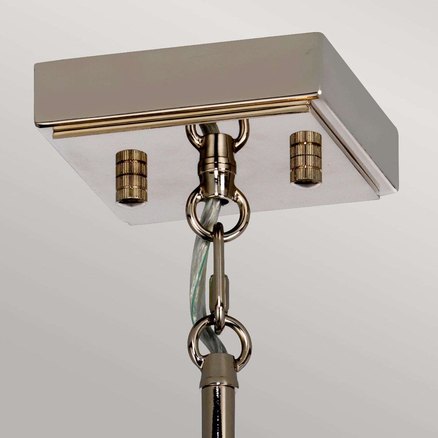 Hängeleuchte Kristall 4x E27 47 cm breit höhenverstellbar Lampe, Bronze