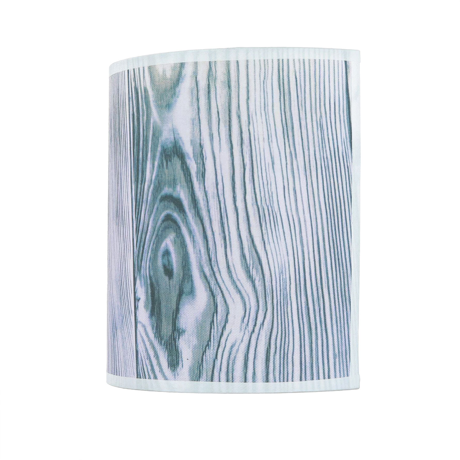 Stoff Wandlampe ALICE Lila Holz Optik Loft Design E27 Lampe, Lampenschirm, Drinnen, Innenarchitektur, Holz