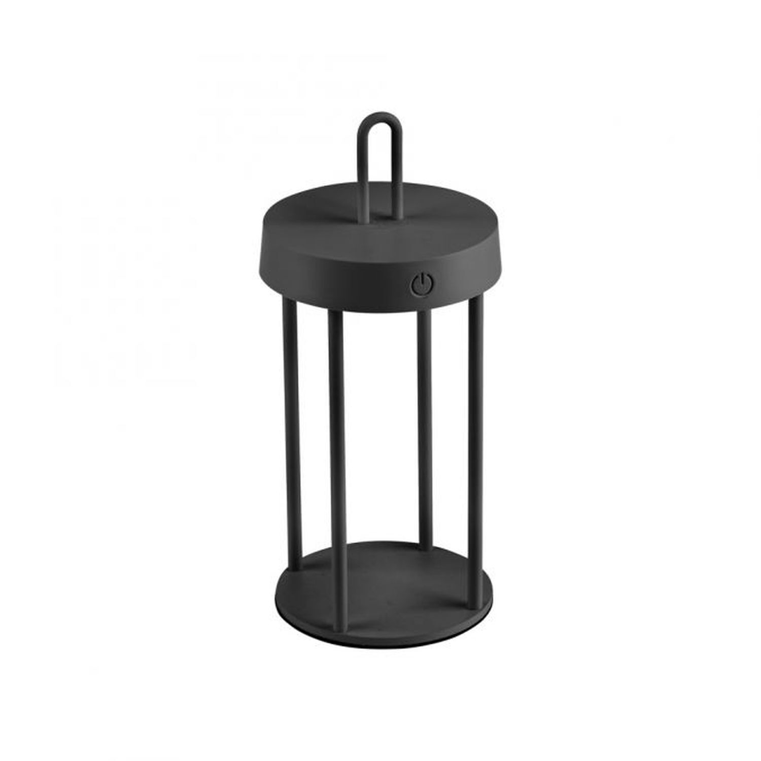 LED Akku Tischlampe Aluminium dimmbar IP44 2 W Schwarz