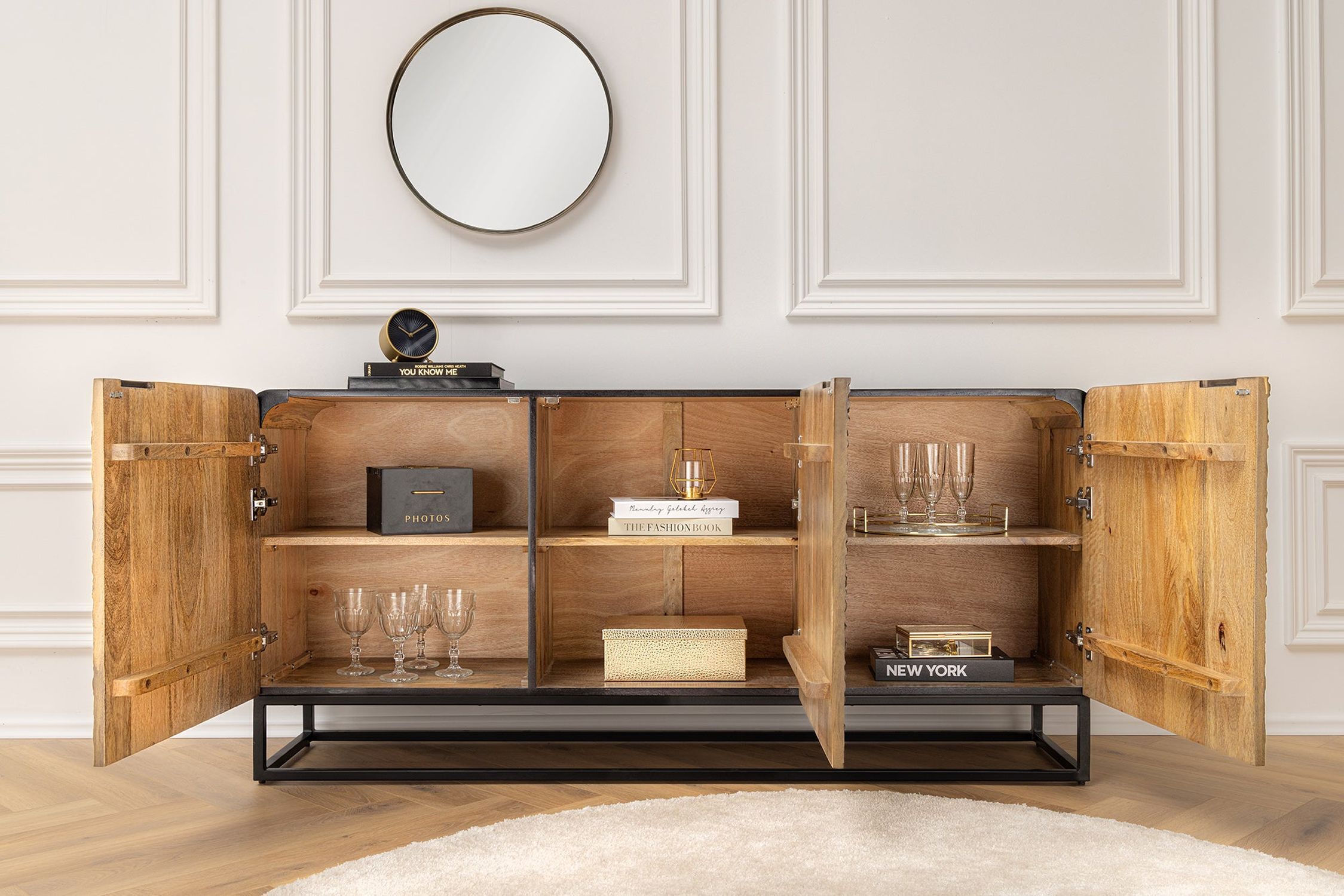 Moebel, Anrichte, Innenarchitektur, Holz, Hartholz