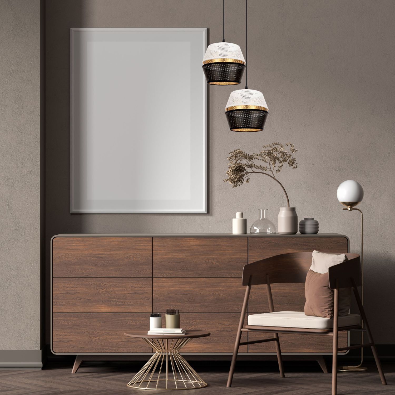 Drinnen, Innenarchitektur, Lampe, Mobiliar, Anrichte