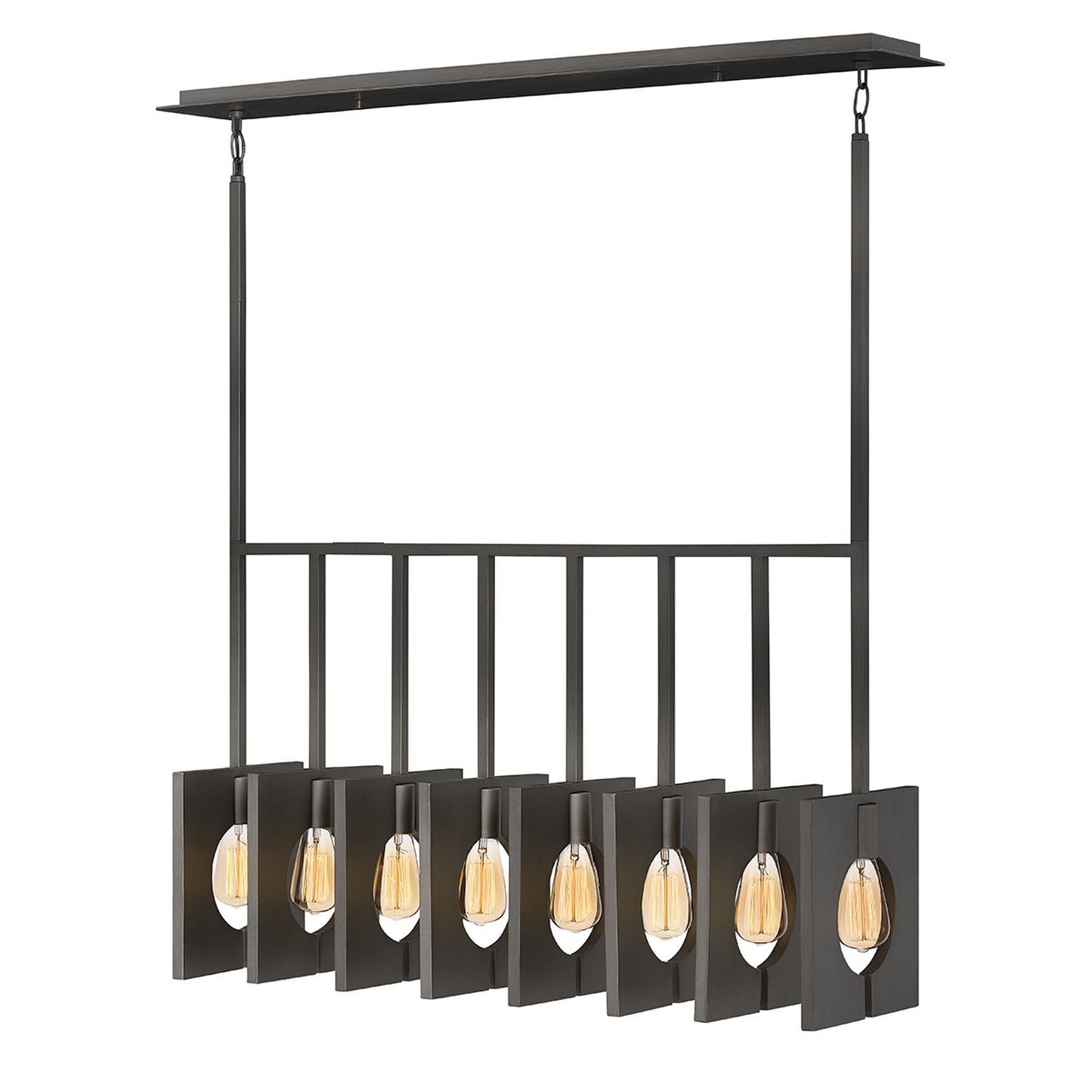 Hängelampe Metall E27 H: max. 142,9 cm länglich Modern