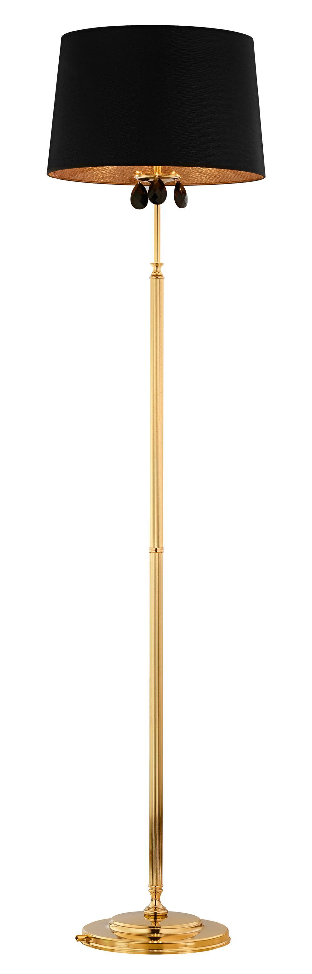 Wohnliche Stehleuchte Metall H:166cm E27 Klassisch