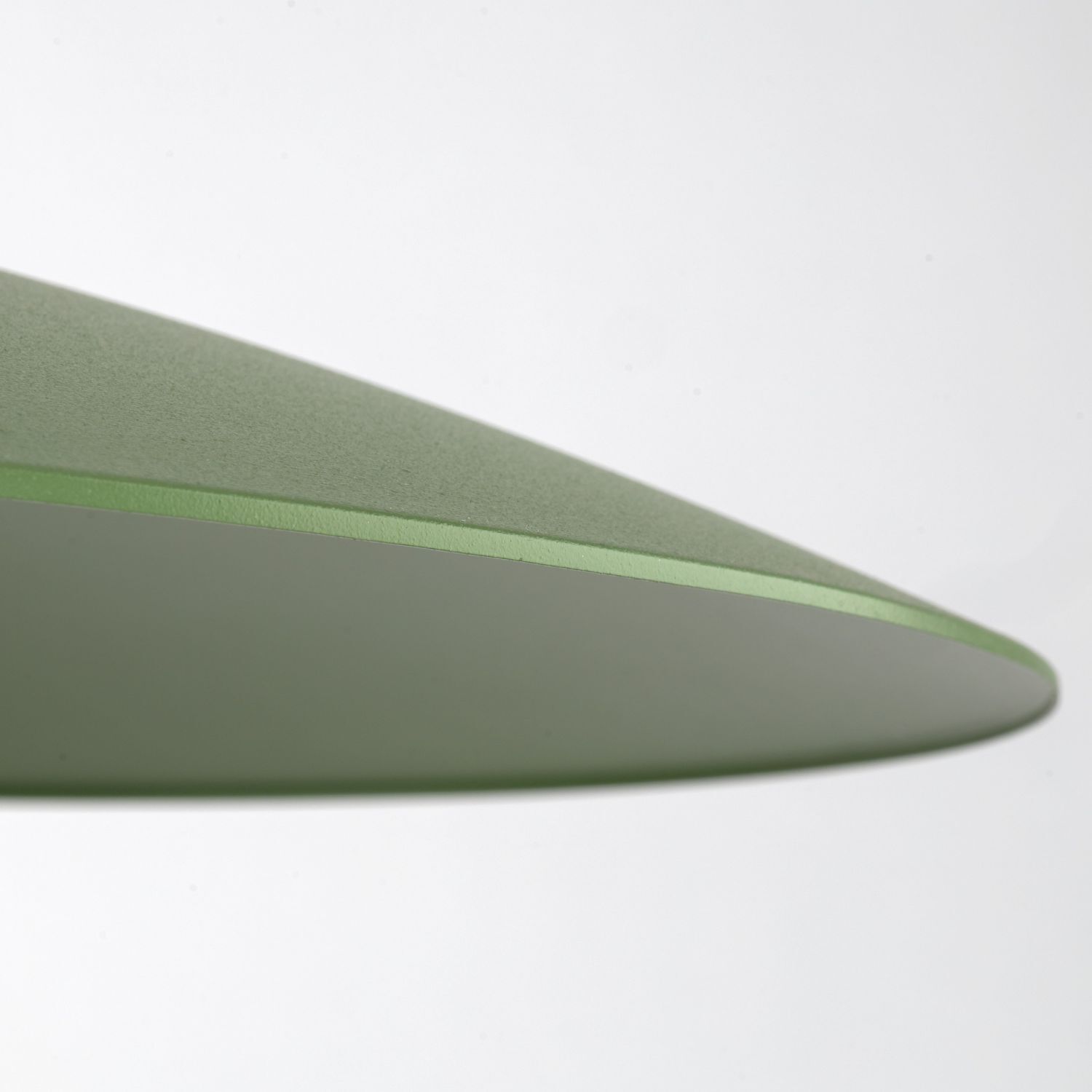 Grüne Hängelampe Glaskugel blendarm E27 Ø65 cm wohnlich