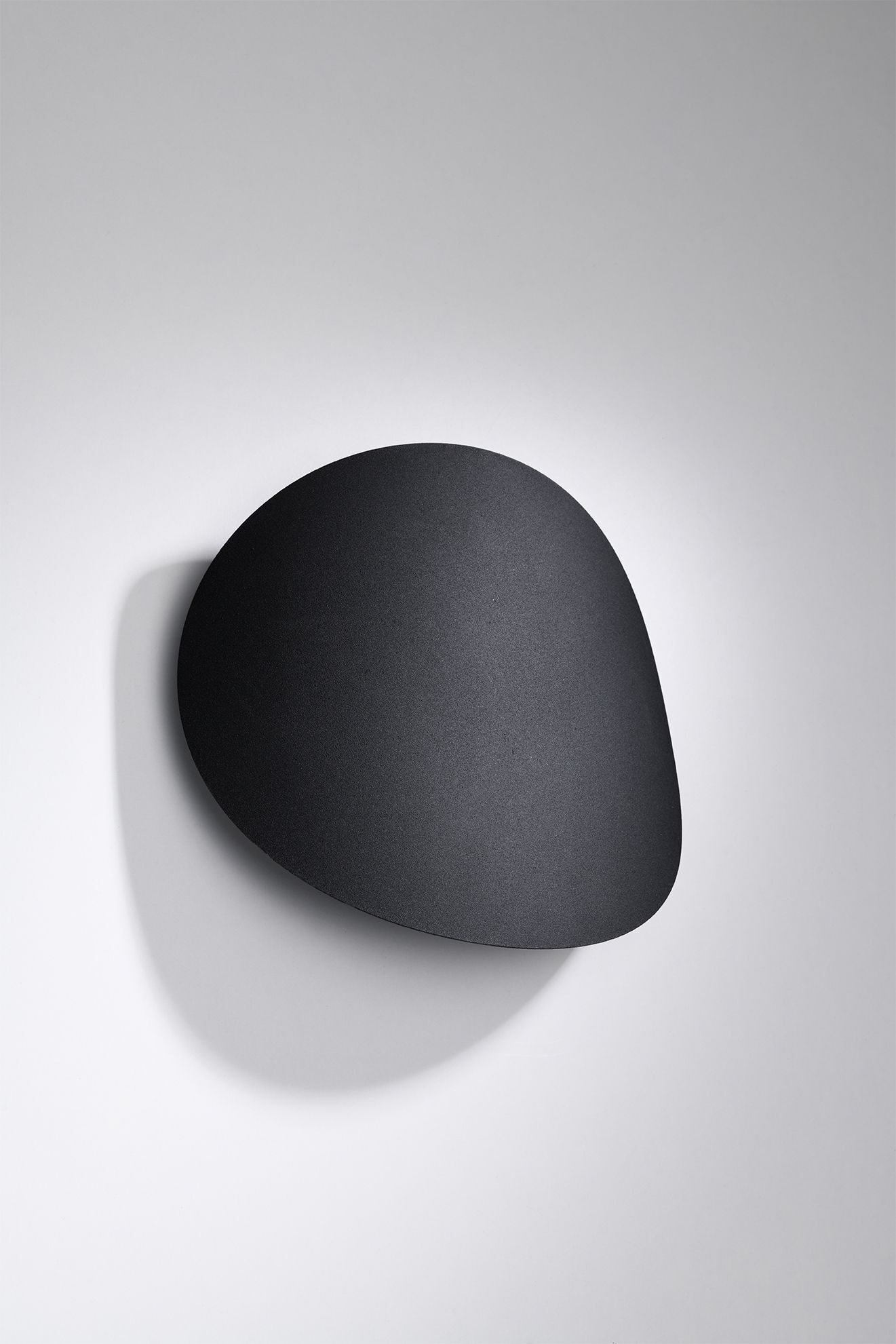 Schwarze Wandleuchte Modern Metall 2x G9 indirekt