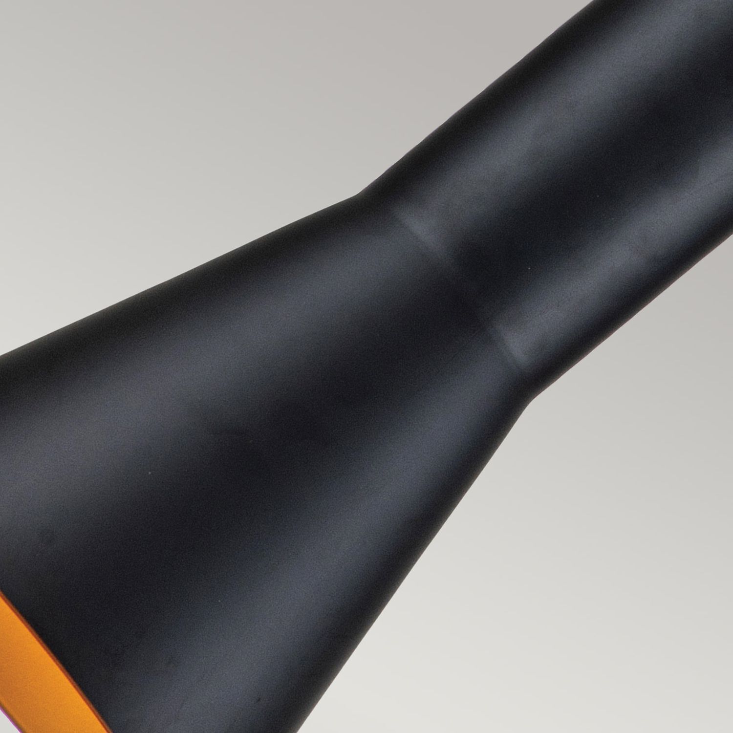 Pendelleuchte Schwarz Gold Ø 17,8 cm schmal Modern kunstvoll