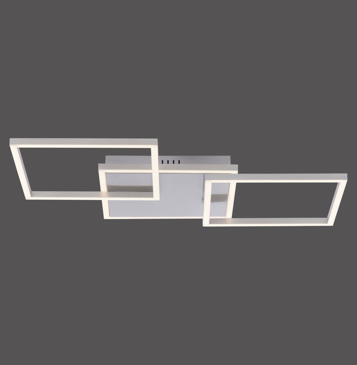 Verstellbare LED Deckenlampe in Stahl L:75 cm 3000 K
